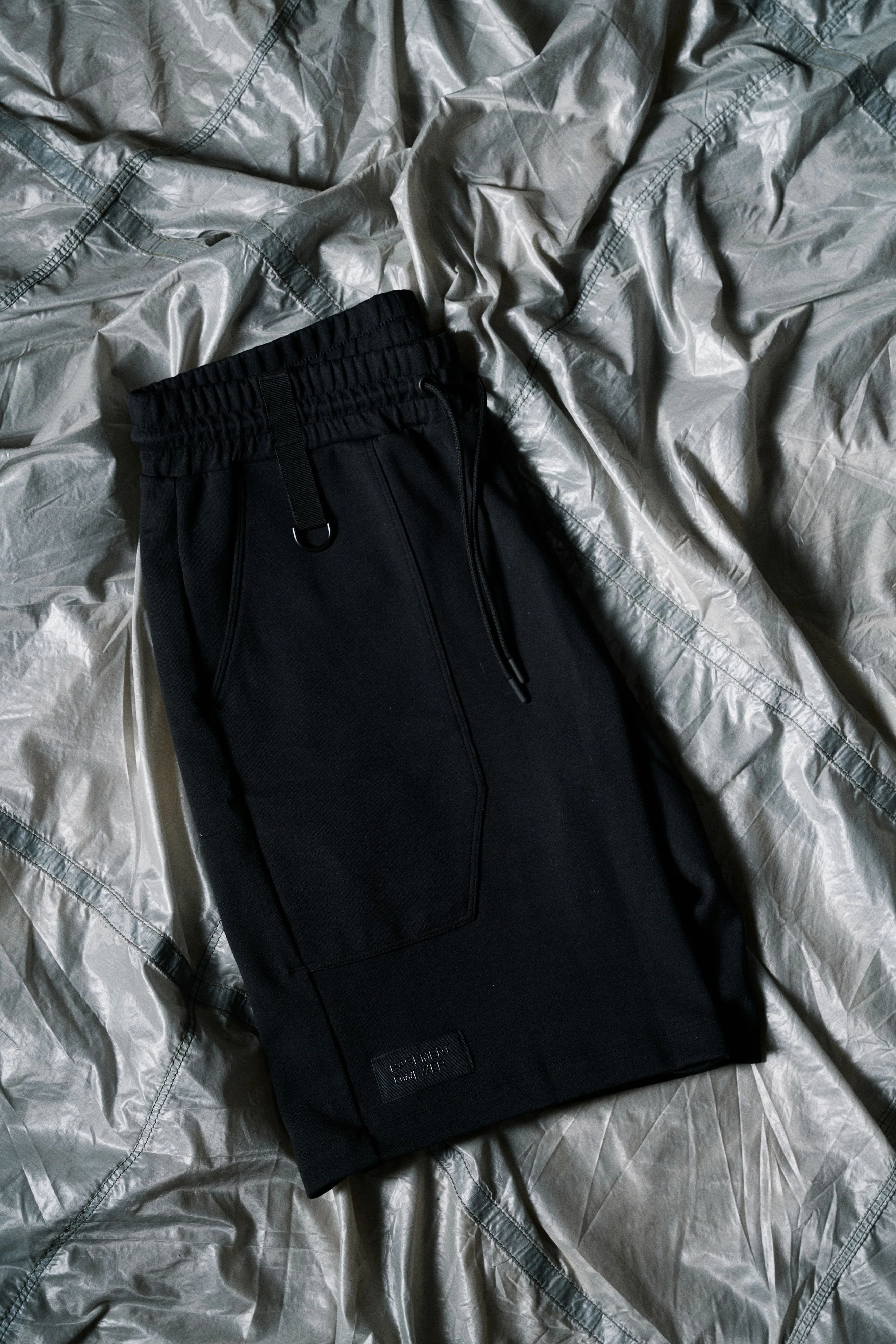 BASEMENT DWE//ER Cargo Shorts Black - Image 3