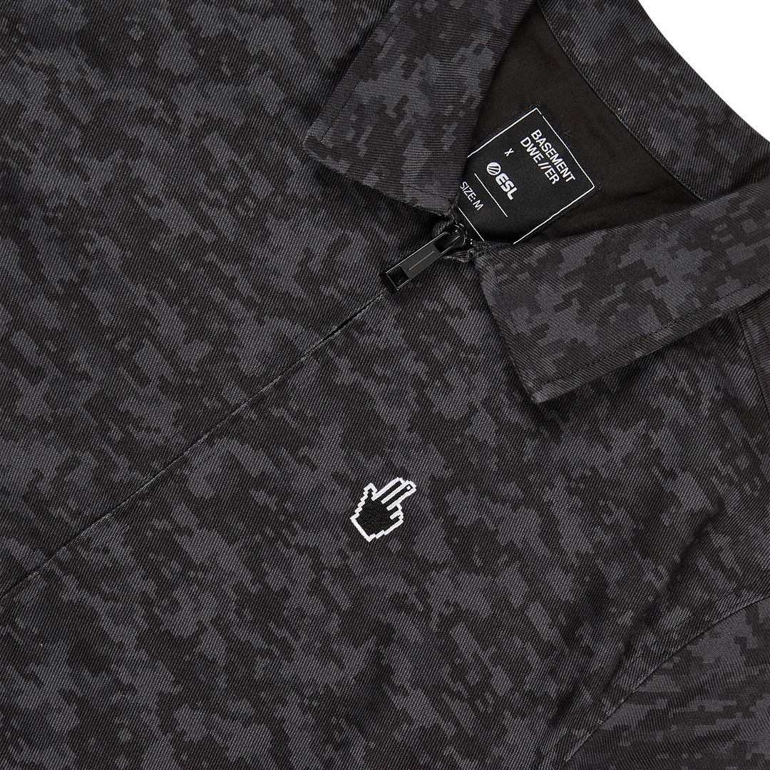 BASEMENT DWE//ER Harrington Jacket Black - Image 3