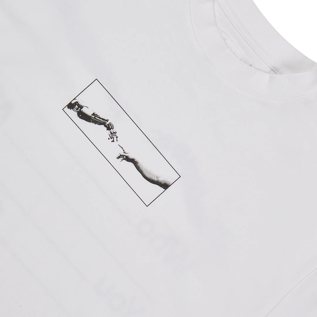 BASEMENT DWE//ER Offline Short Sleeve T-Shirt White - Image 3