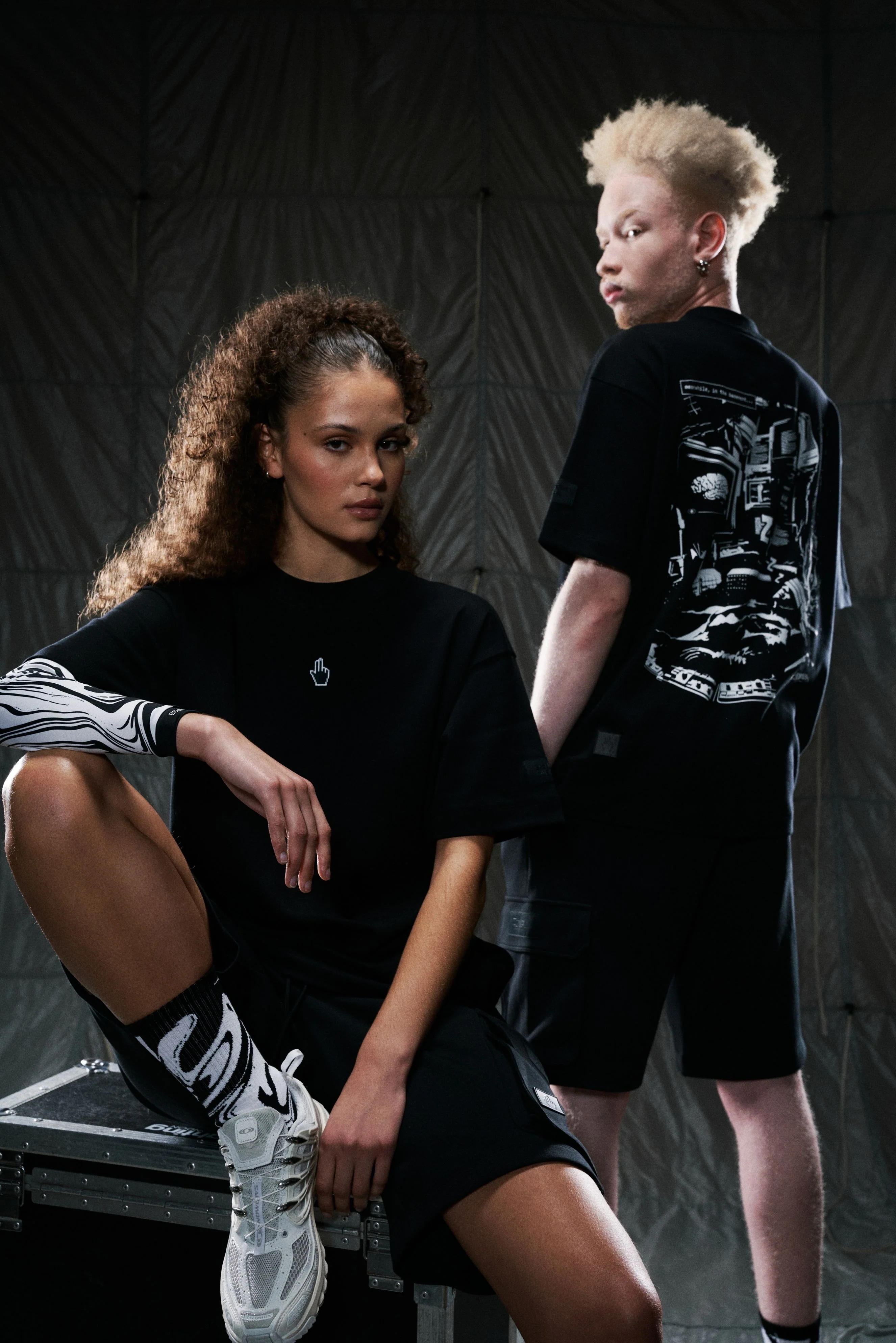 BASEMENT DWE//ER Short Sleeve T-Shirt Black - Image 4