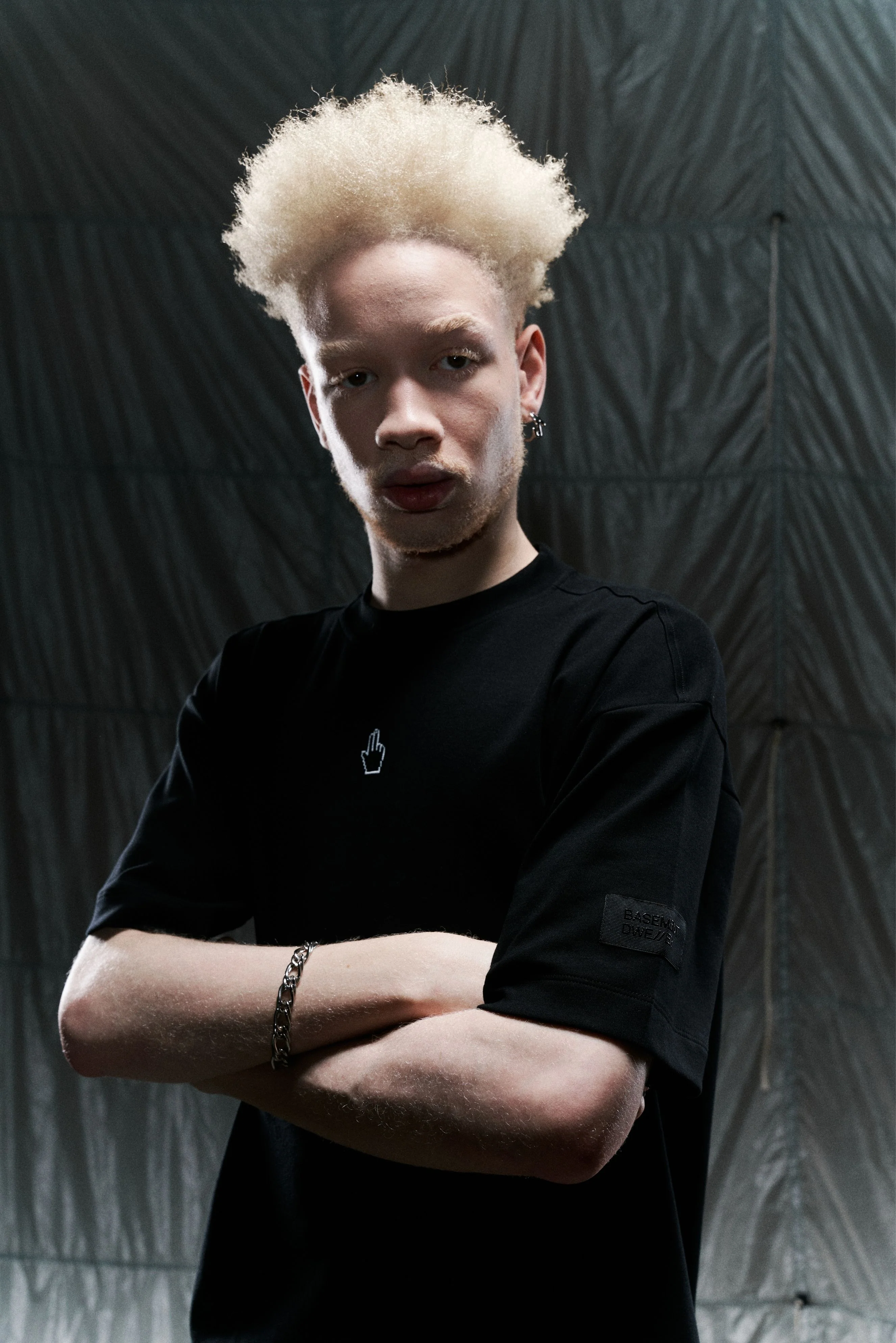 BASEMENT DWE//ER Short Sleeve T-Shirt Black - Image 6