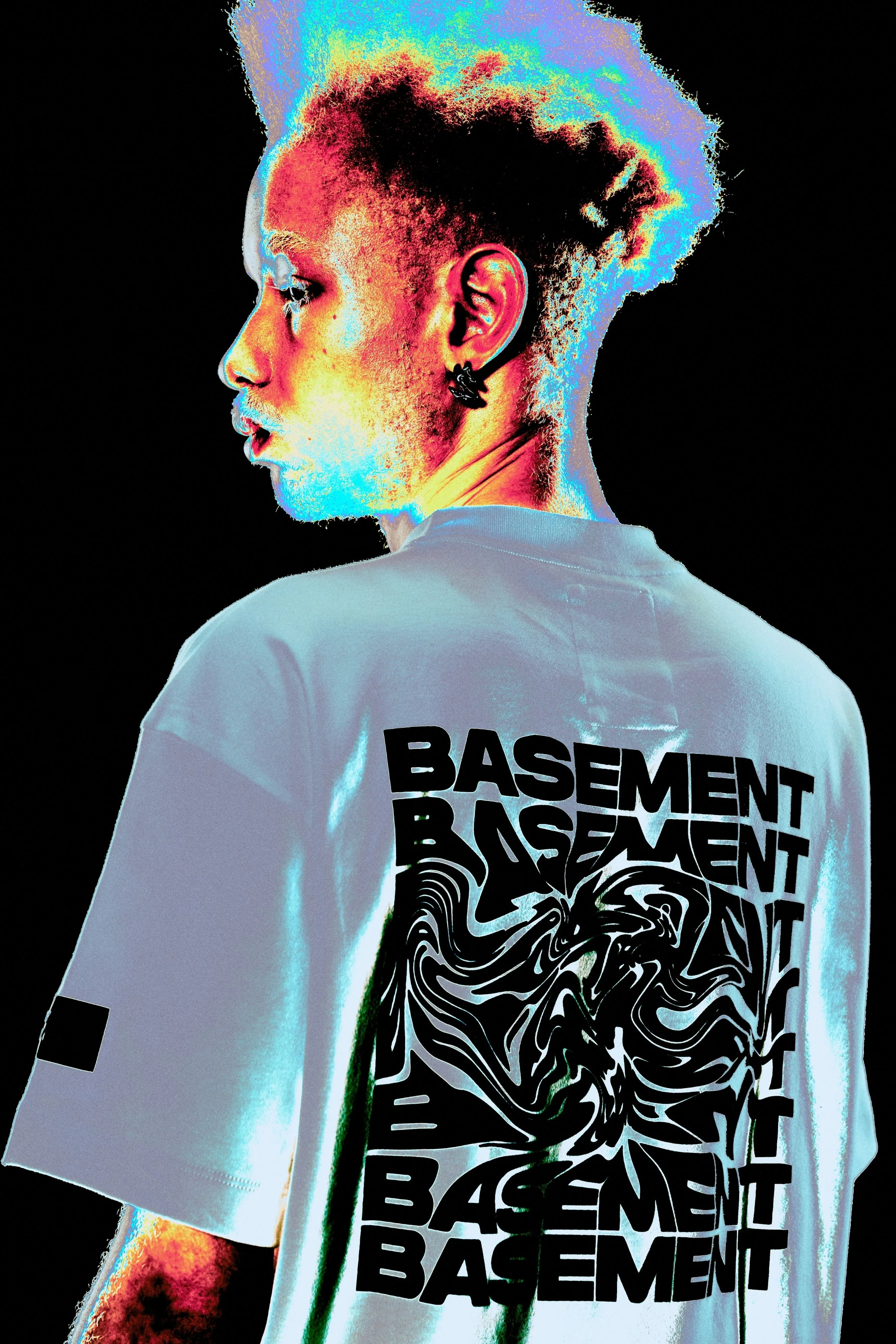 BASEMENT DWE//ER Short Sleeve T-Shirt White - Image 5