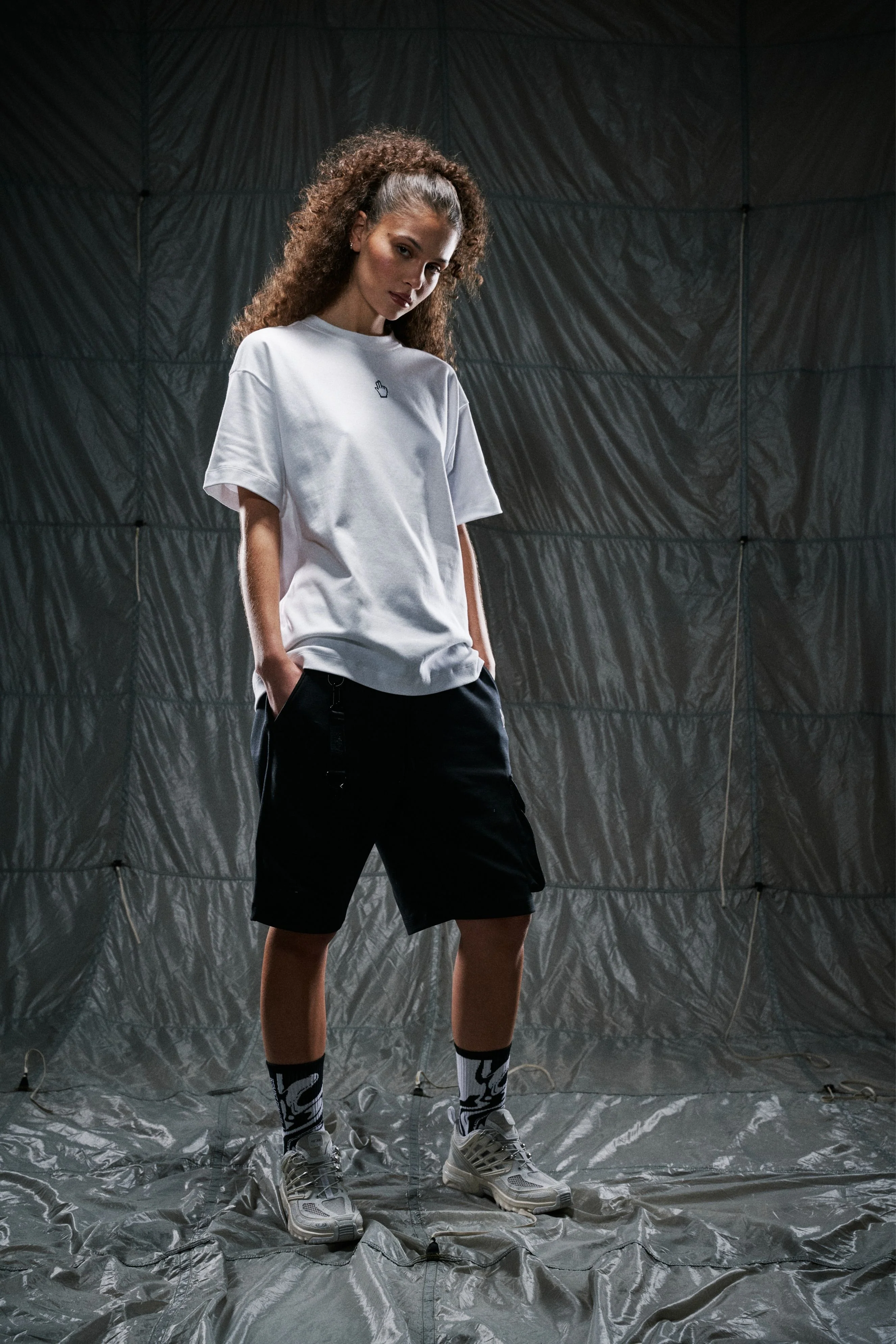 BASEMENT DWE//ER Short Sleeve T-Shirt White - Image 6