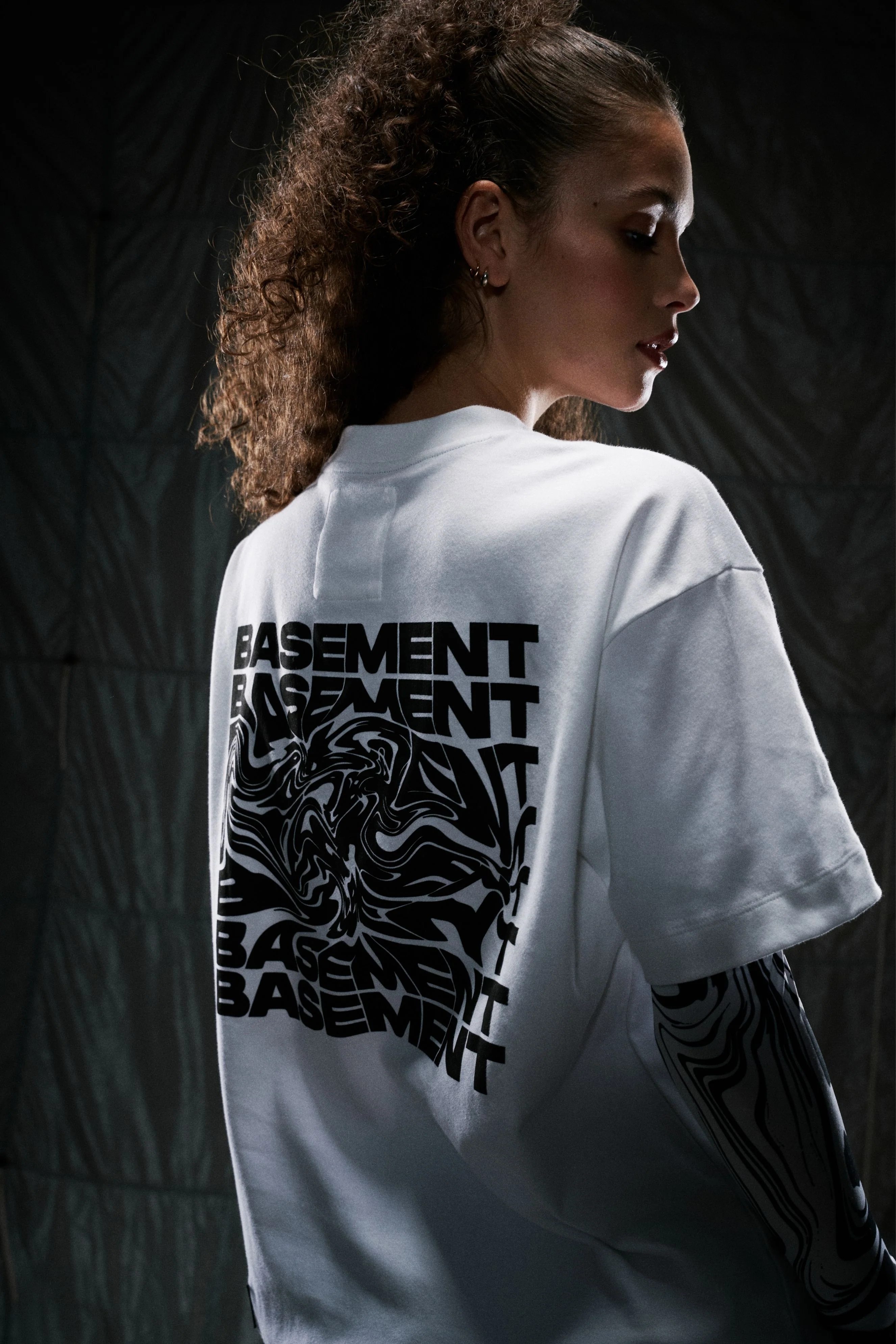 BASEMENT DWE//ER Short Sleeve T-Shirt White - Image 7