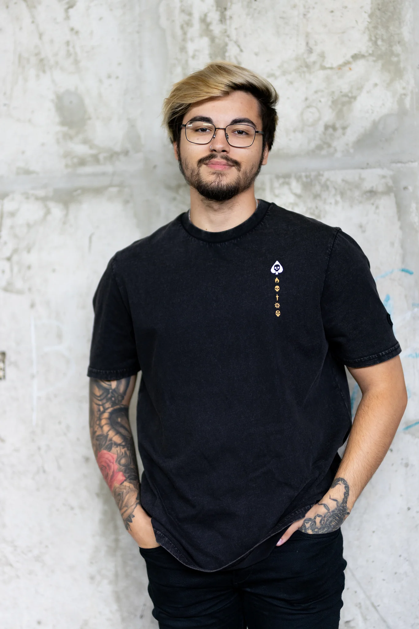CS Ace Short Sleeve T-Shirt Black - Image 3