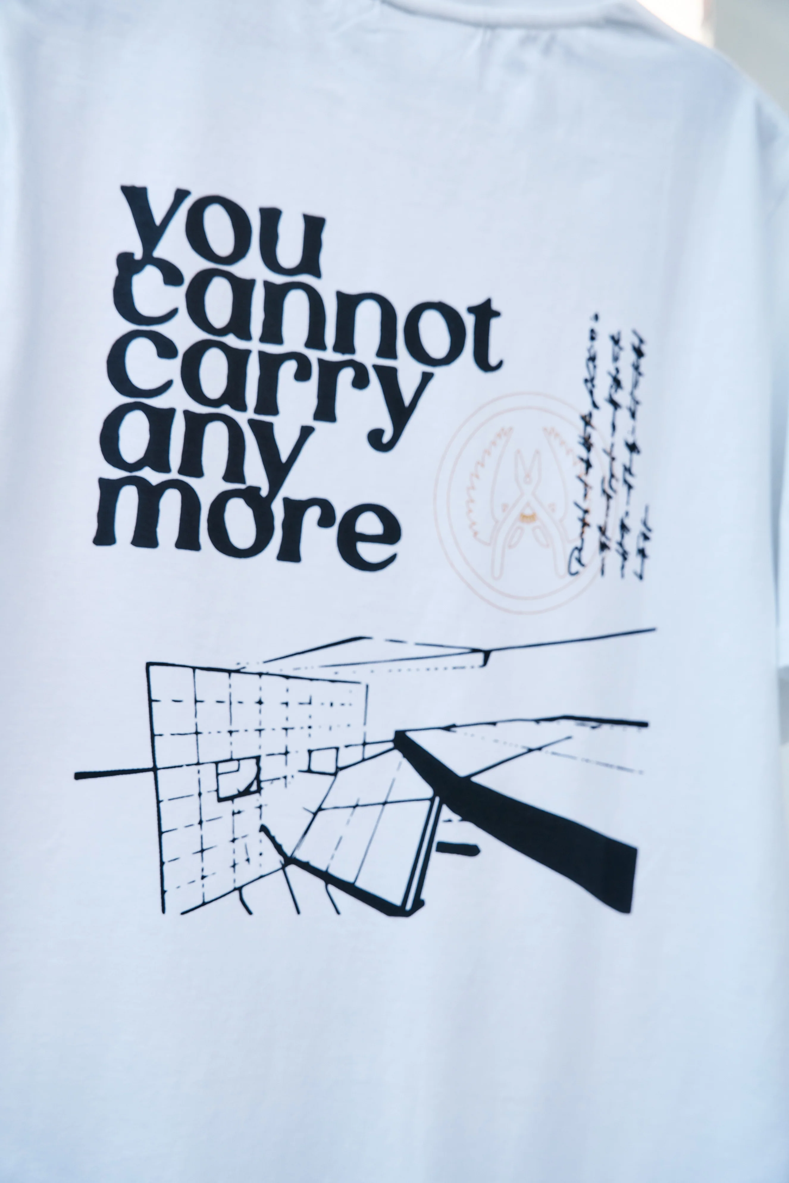 CS Carry Short Sleeve T-Shirt White - Image 5