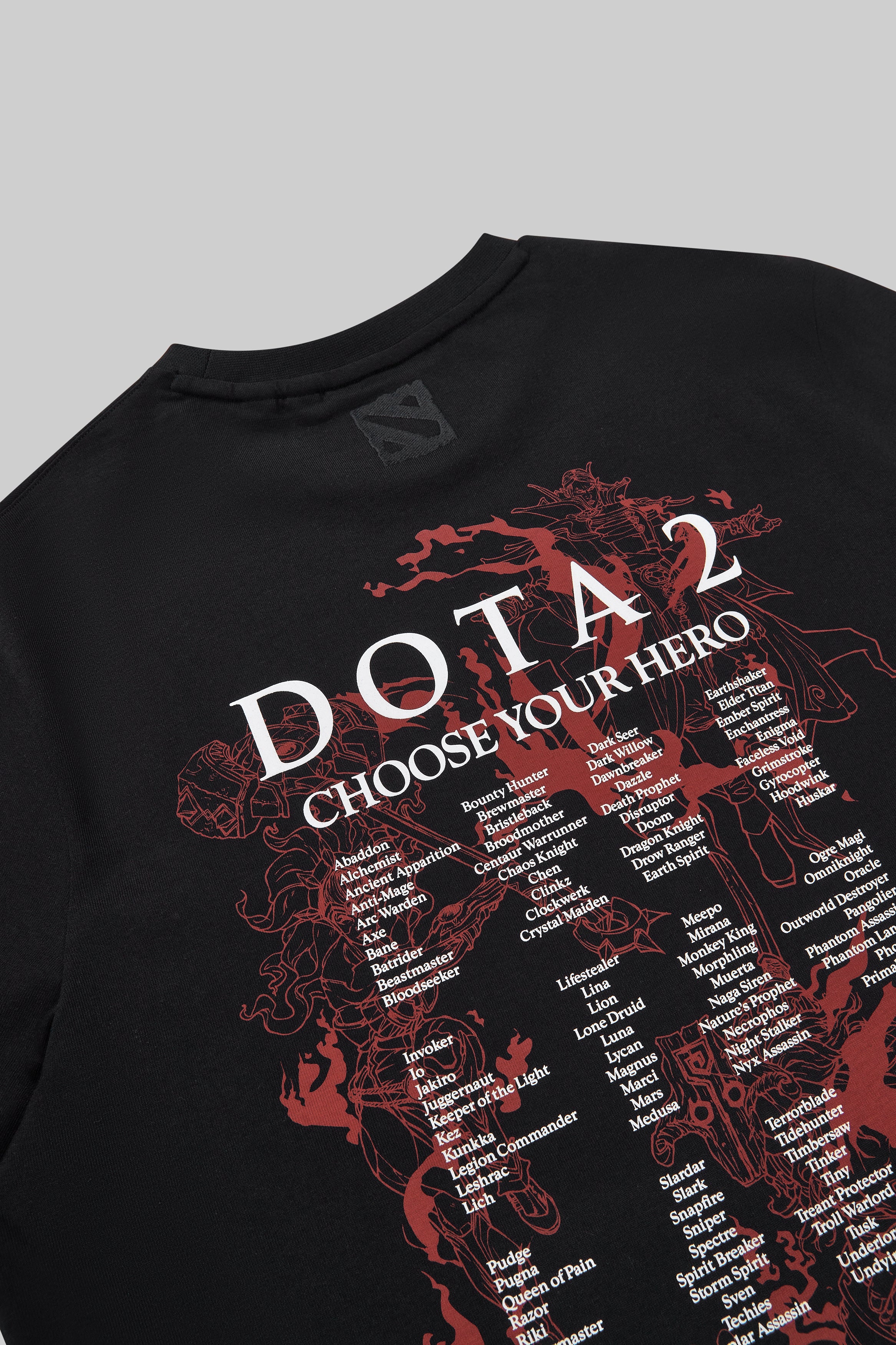 Dota 2 Hero Short Sleeve T-Shirt Black - Image 4
