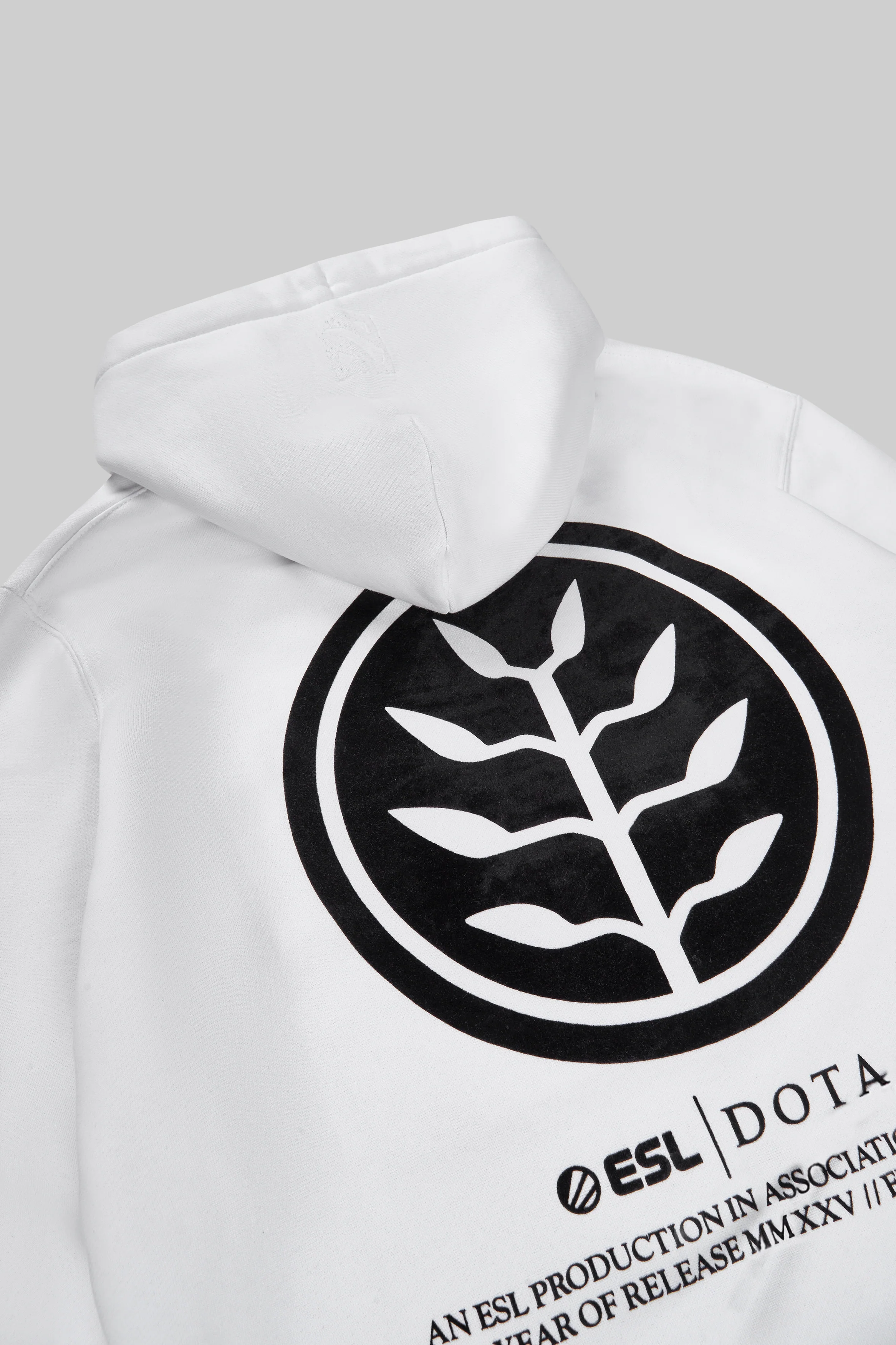 Dota 2 Talent Tree Pullover Hoodie White - Image 4