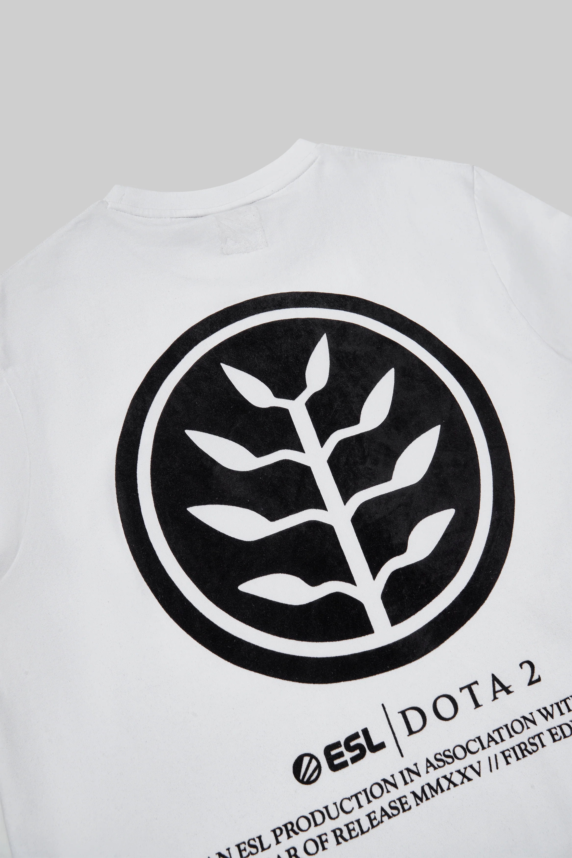 Dota 2 Talent Tree Short Sleeve T-Shirt White - Image 4