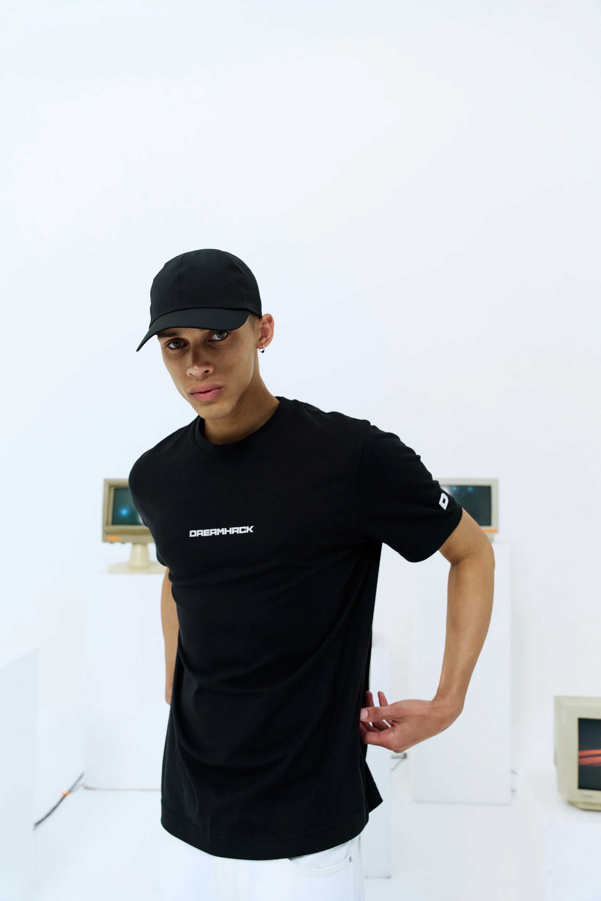 DreamHack Digital Frequency Graphic Short Sleeve T-Shirt Black - Image 3