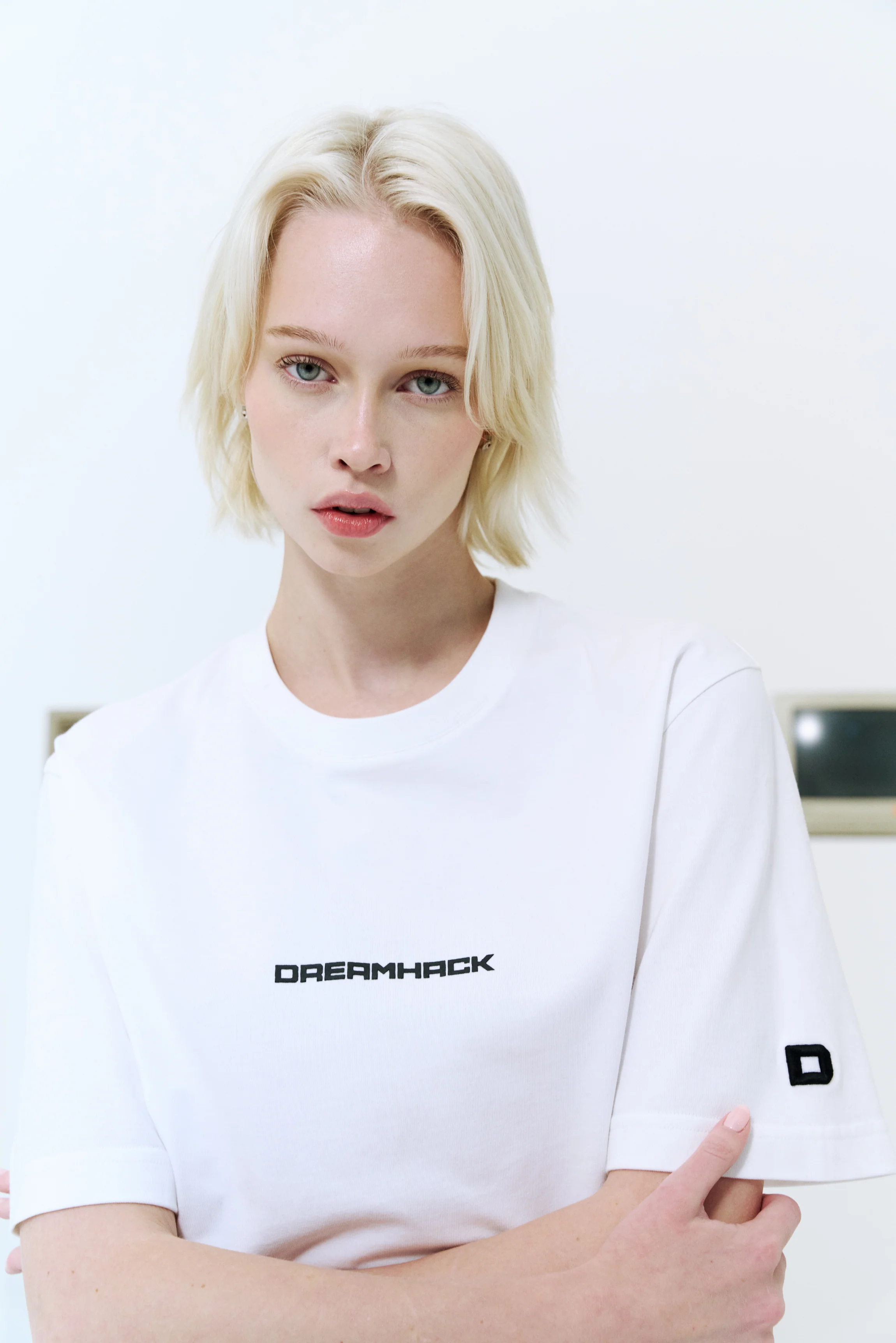 DreamHack Digital Frequency Short Sleeve T-Shirt White - Image 4