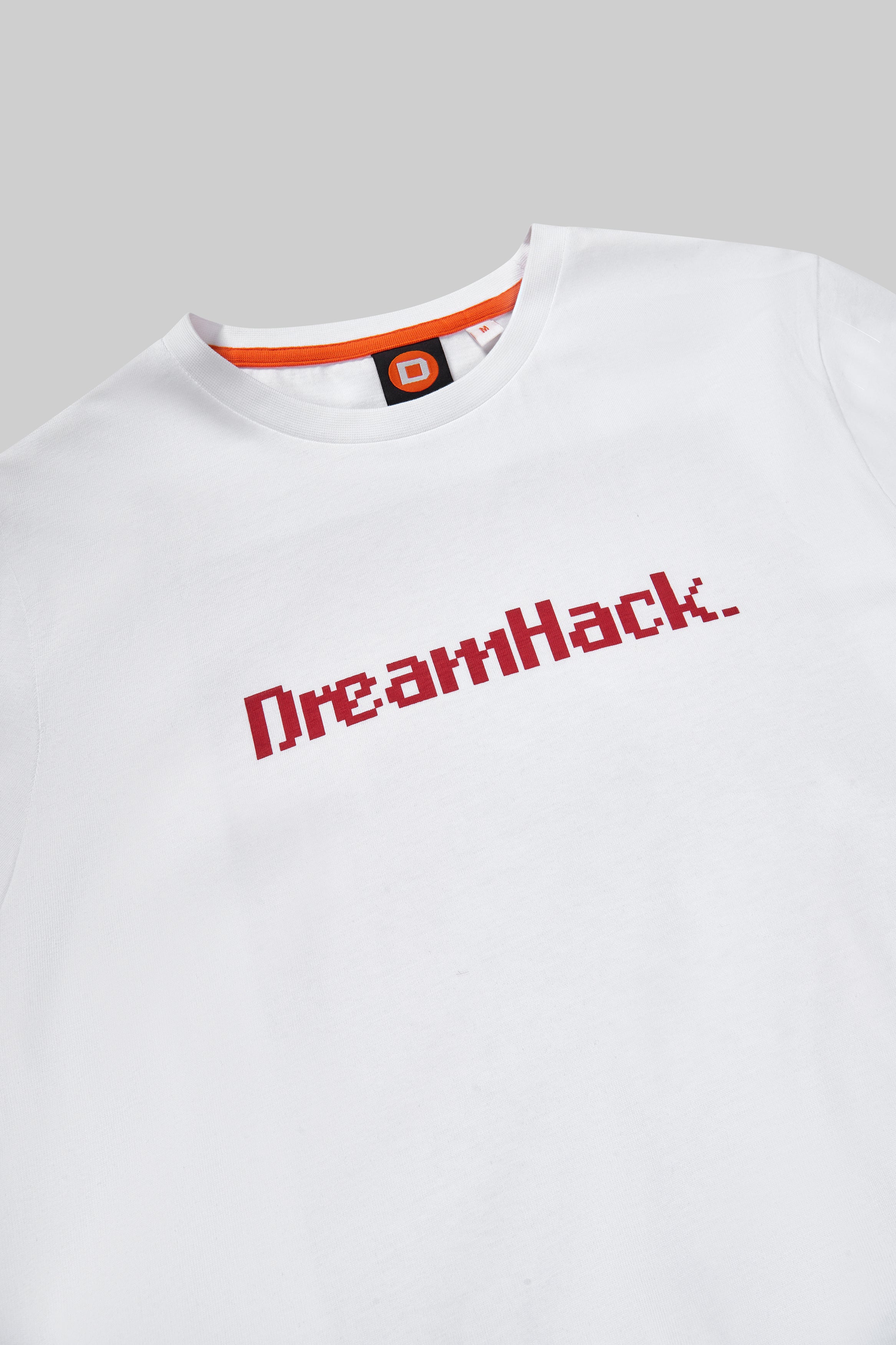 DreamHack Pixel Grind Logo Short Sleeve T-Shirt White - Image 3