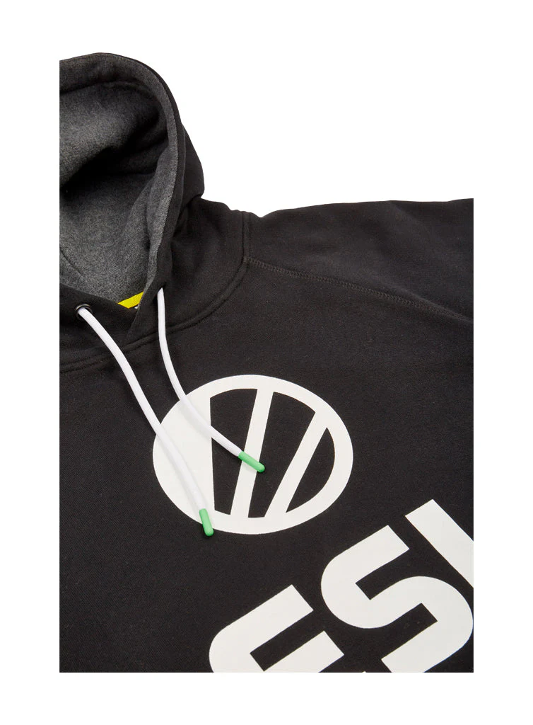 ESL Classic Pullover Hoodie Black - Image 3