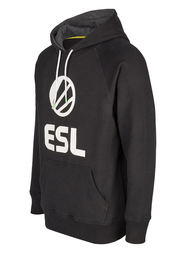 ESL Classic Pullover Hoodie Black - Image 4