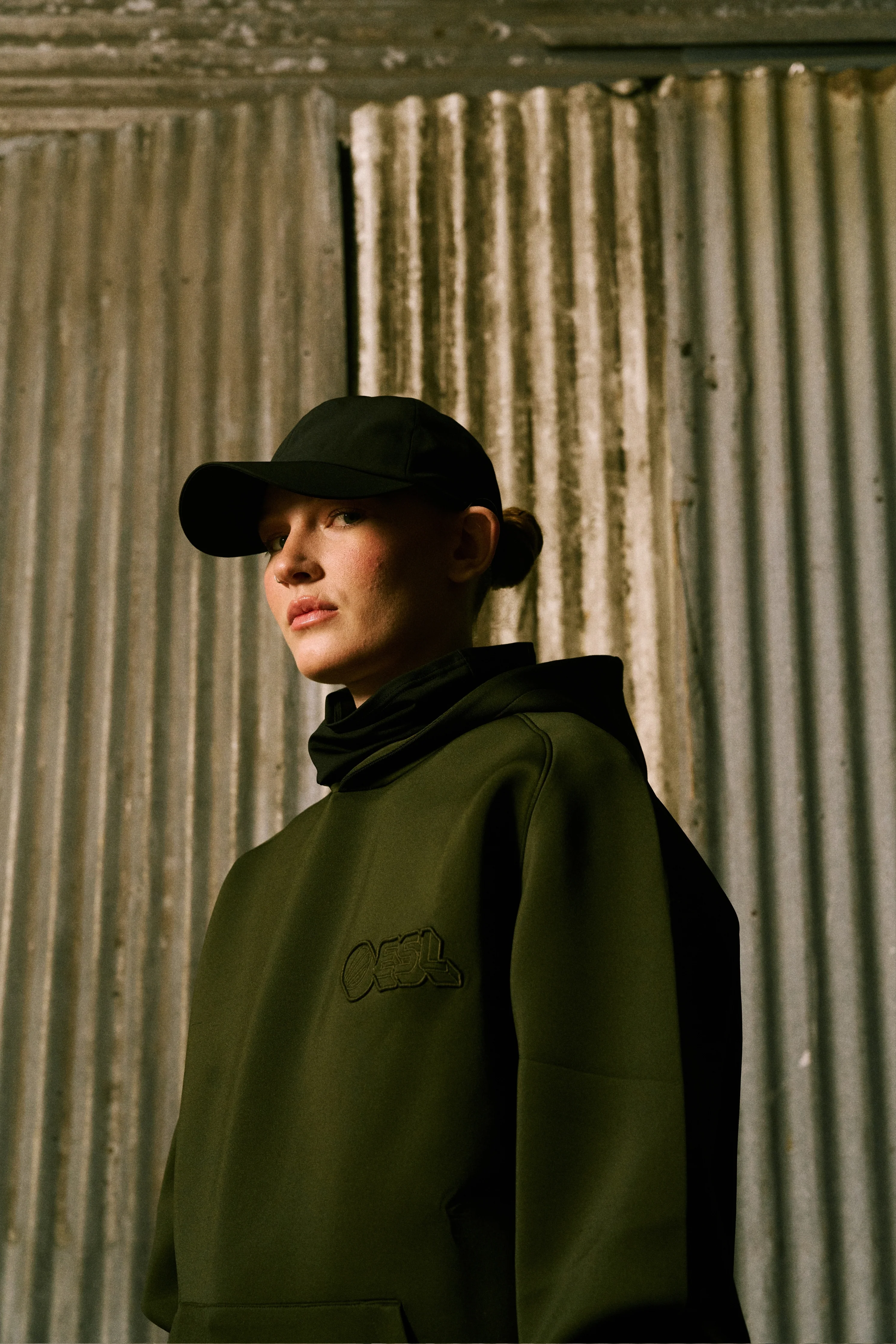 ESL Crosshairs Pullover Hoodie Moss - Image 5