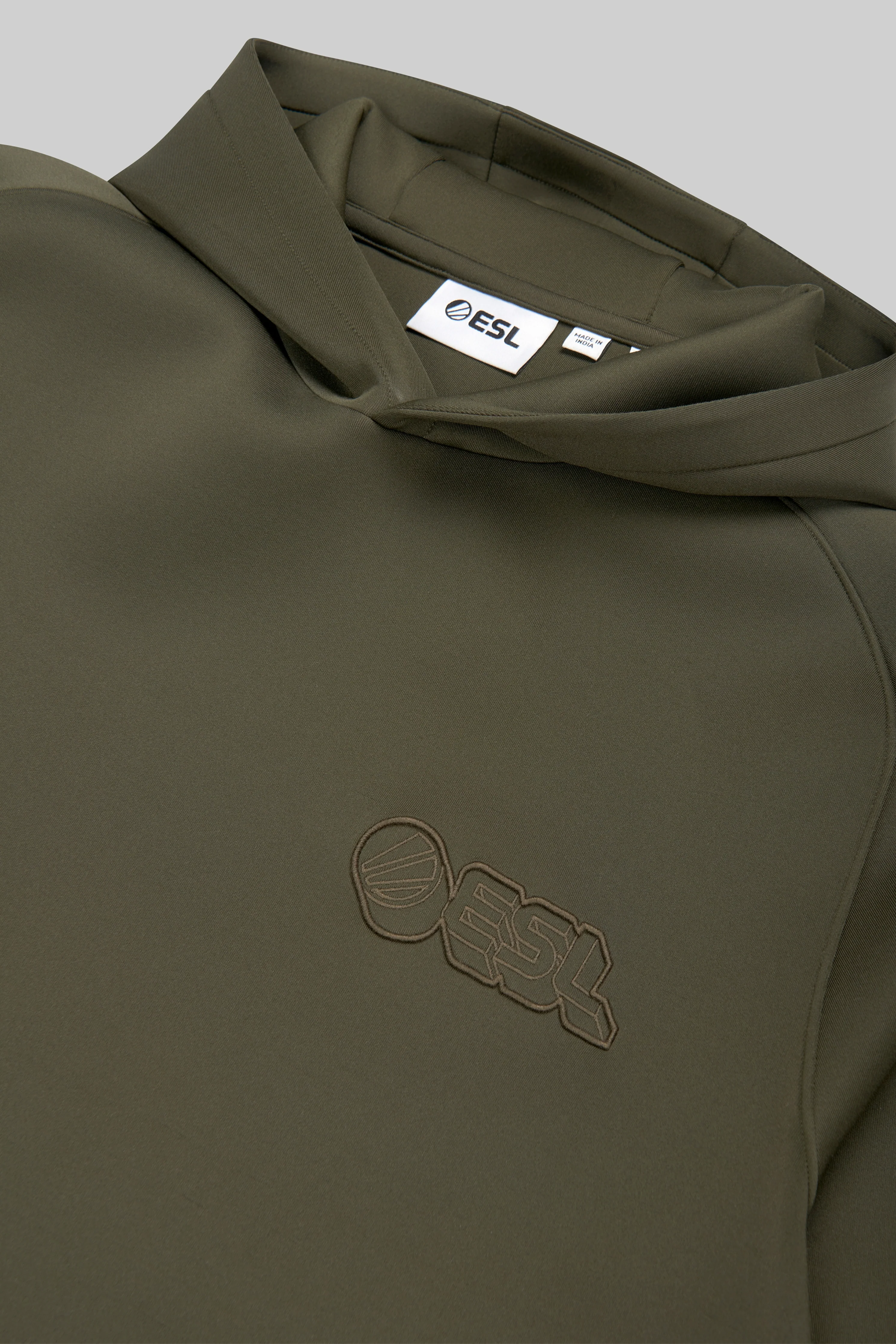 ESL Crosshairs Pullover Hoodie Moss - Image 6