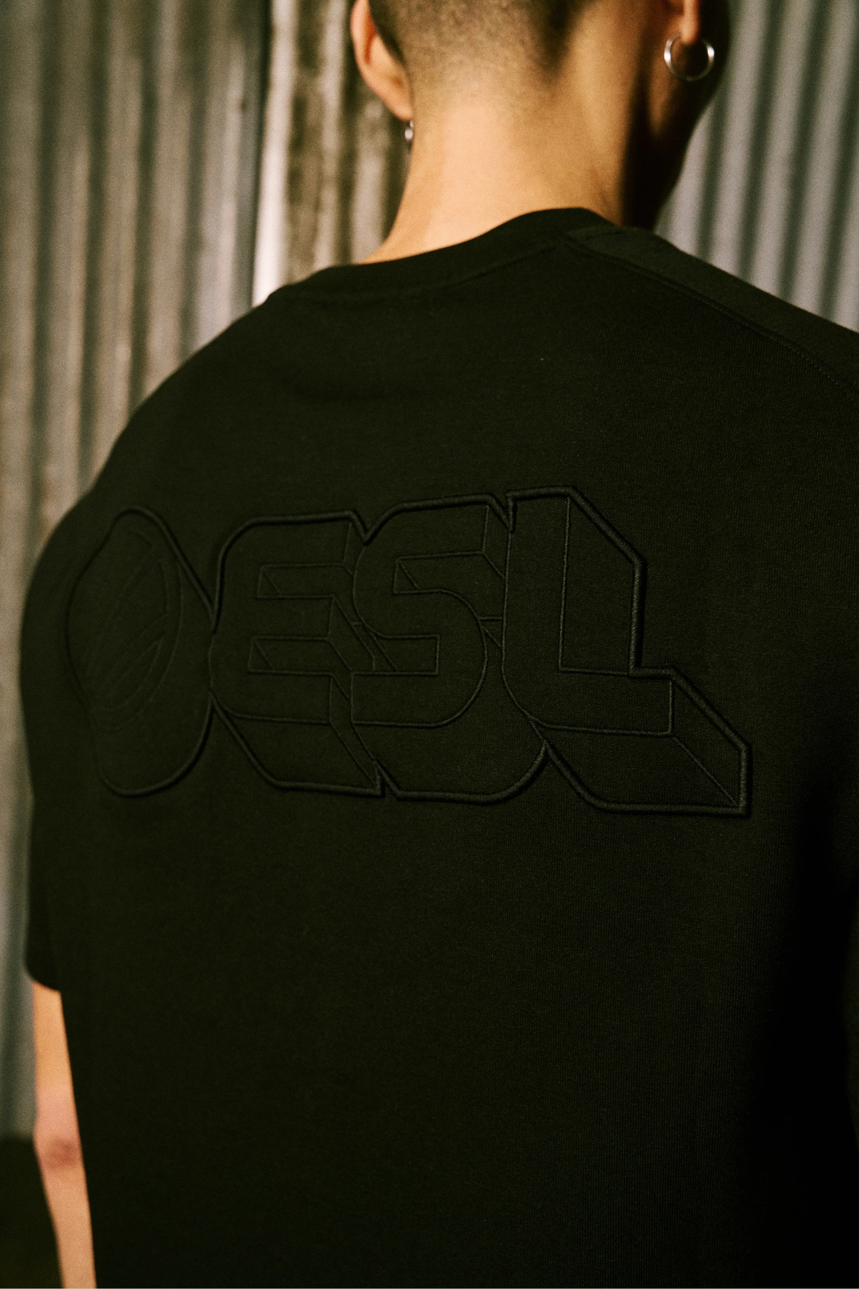 ESL Crosshairs Short Sleeve T-Shirt Black - Image 5