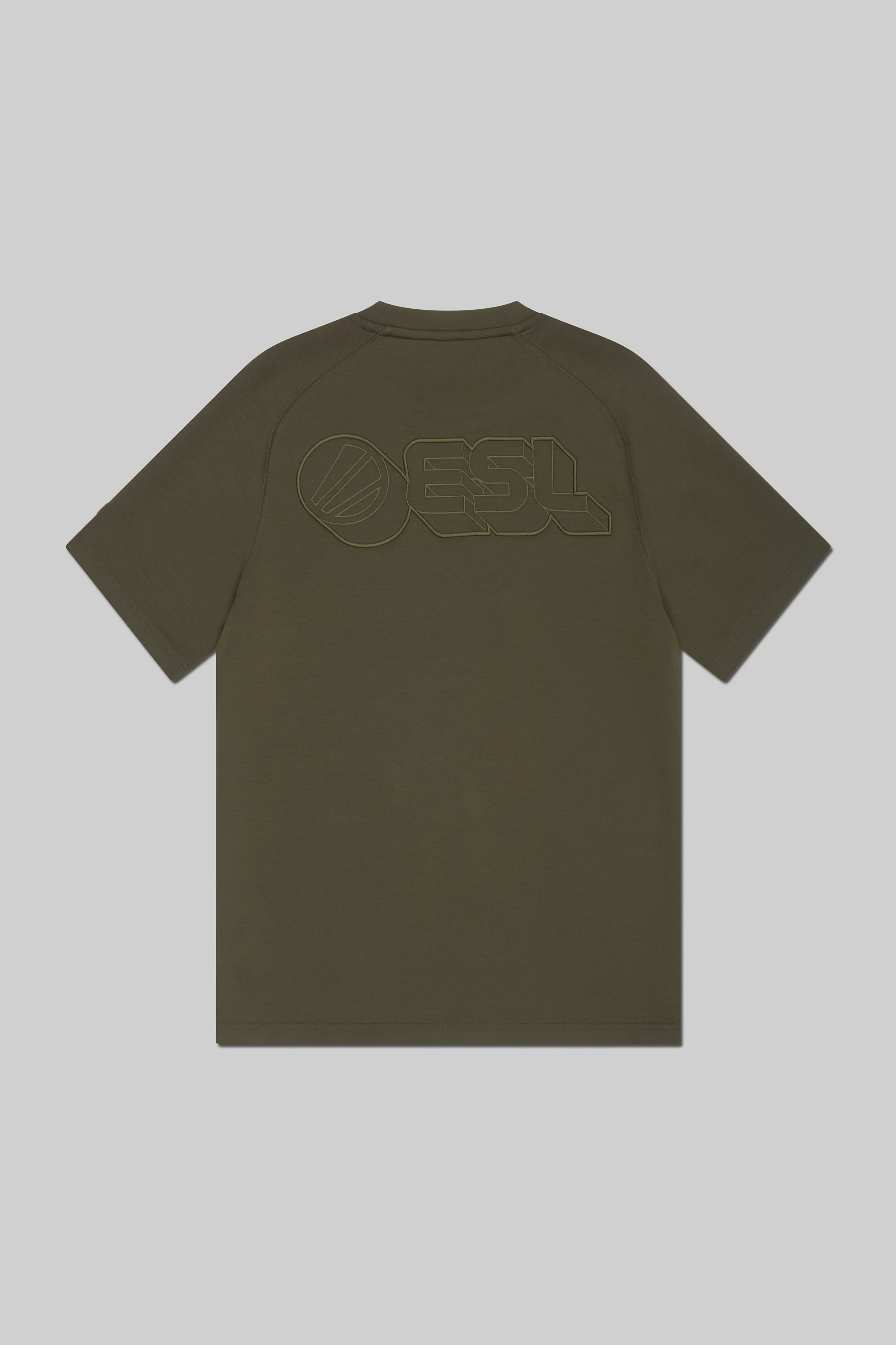 ESL Crosshairs Short Sleeve T-Shirt Moss - Image 4