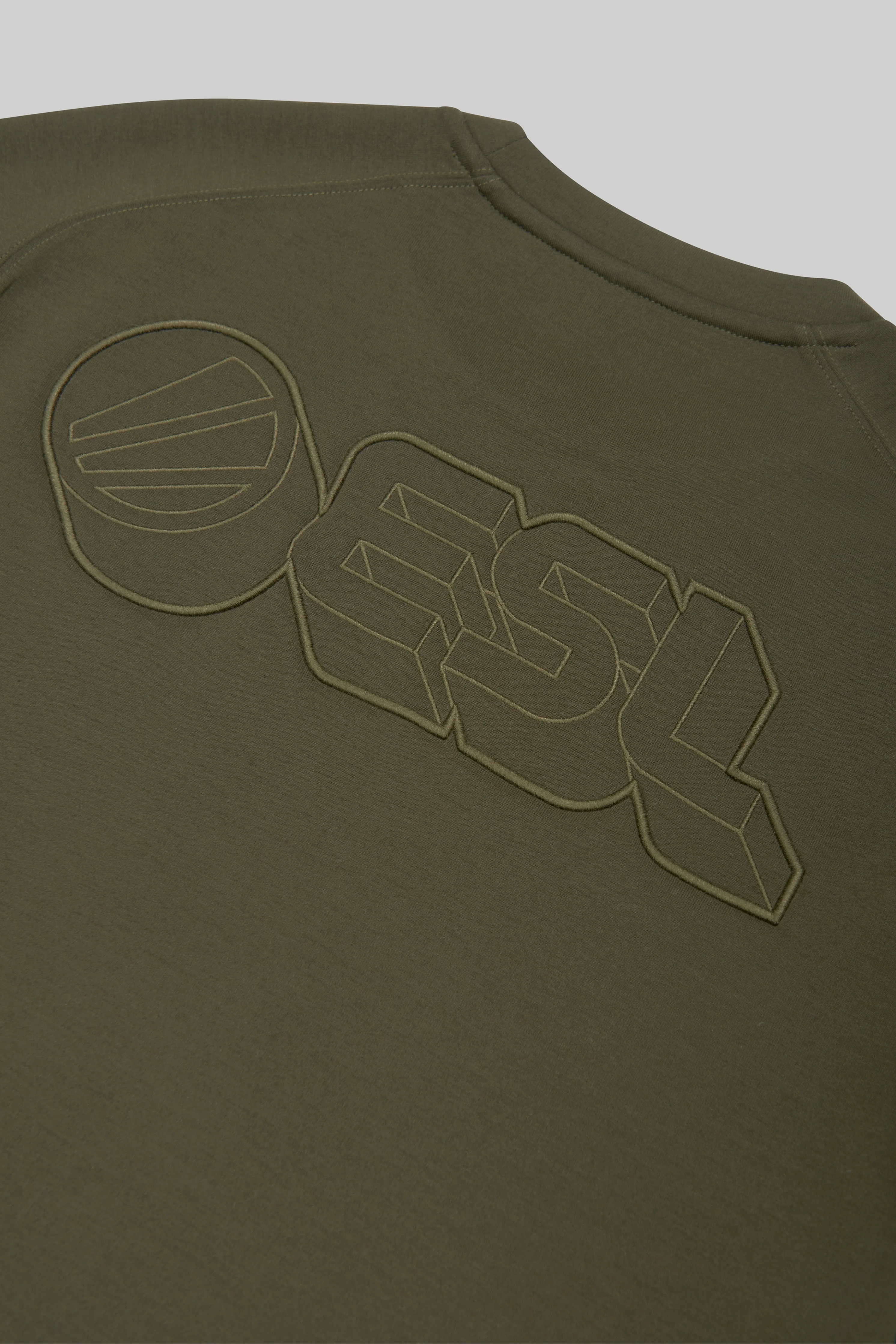 ESL Crosshairs Short Sleeve T-Shirt Moss - Image 5