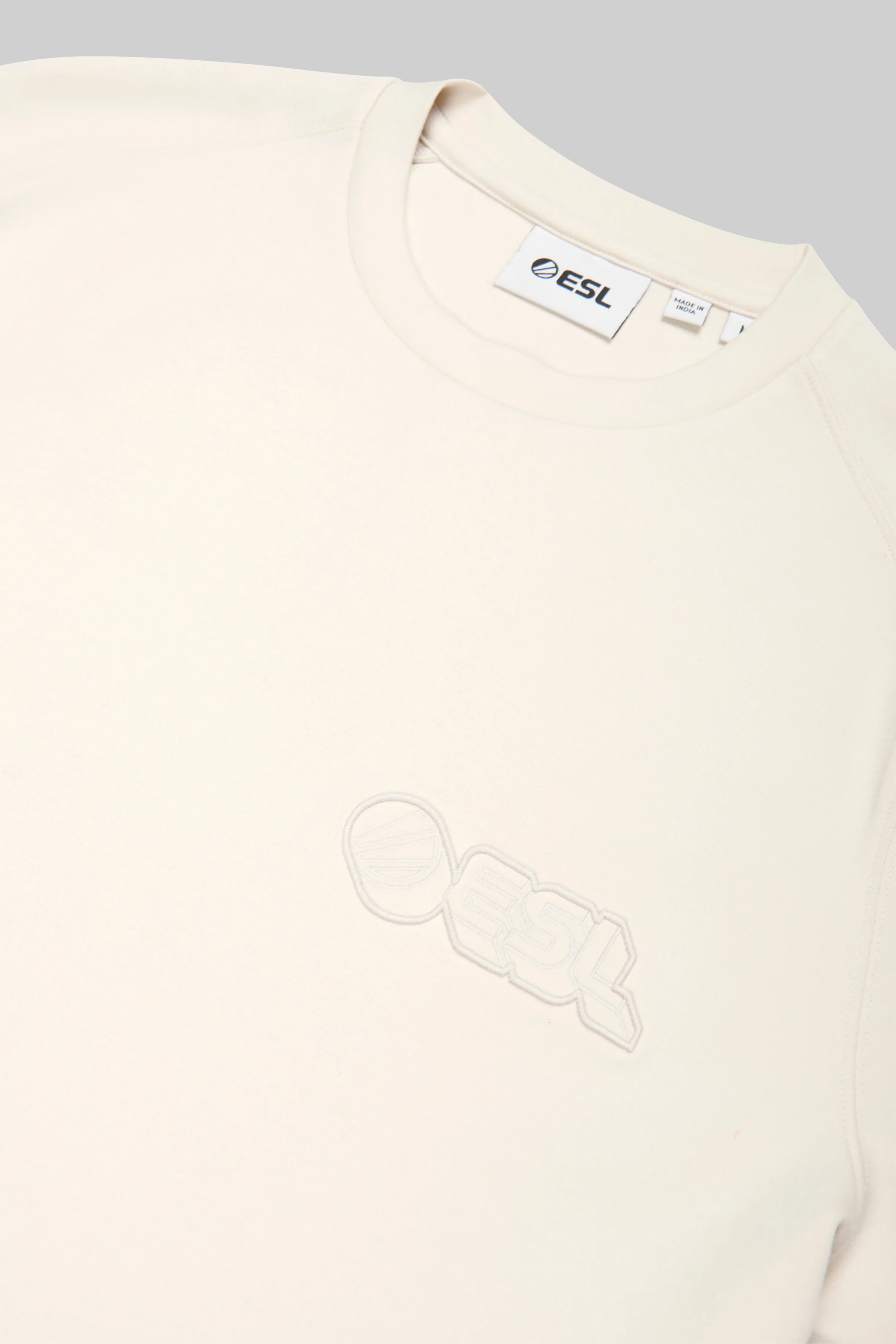 ESL Crosshairs Short Sleeve T-Shirt Stone - Image 7