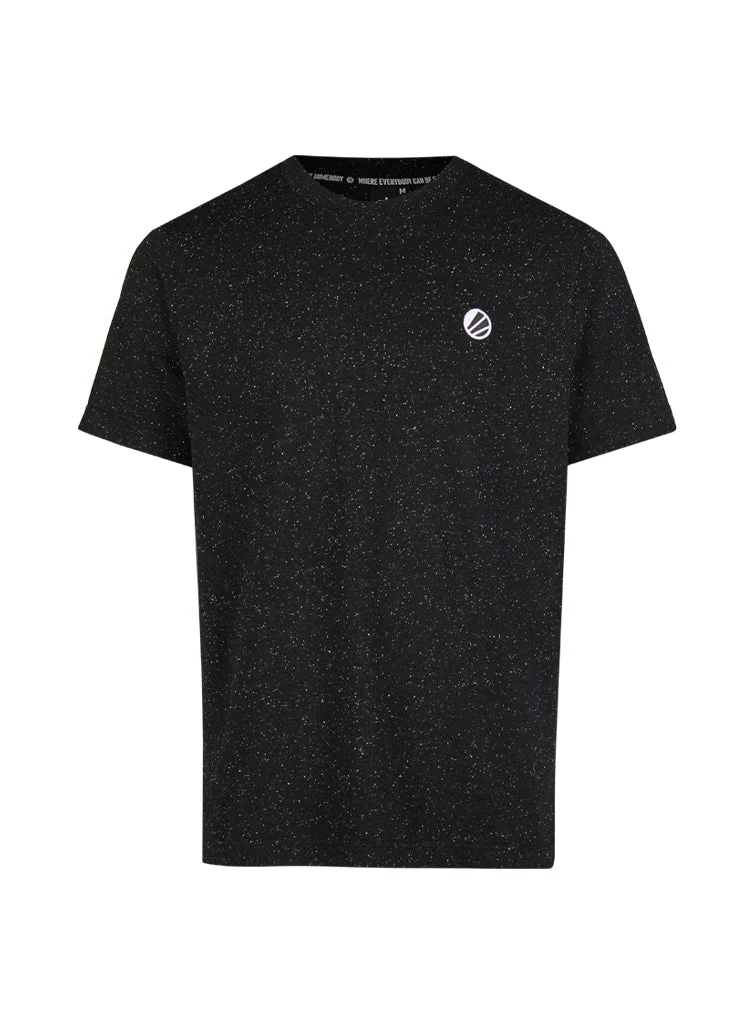ESL Essentials Confetti Short Sleeve T-shirt Black
