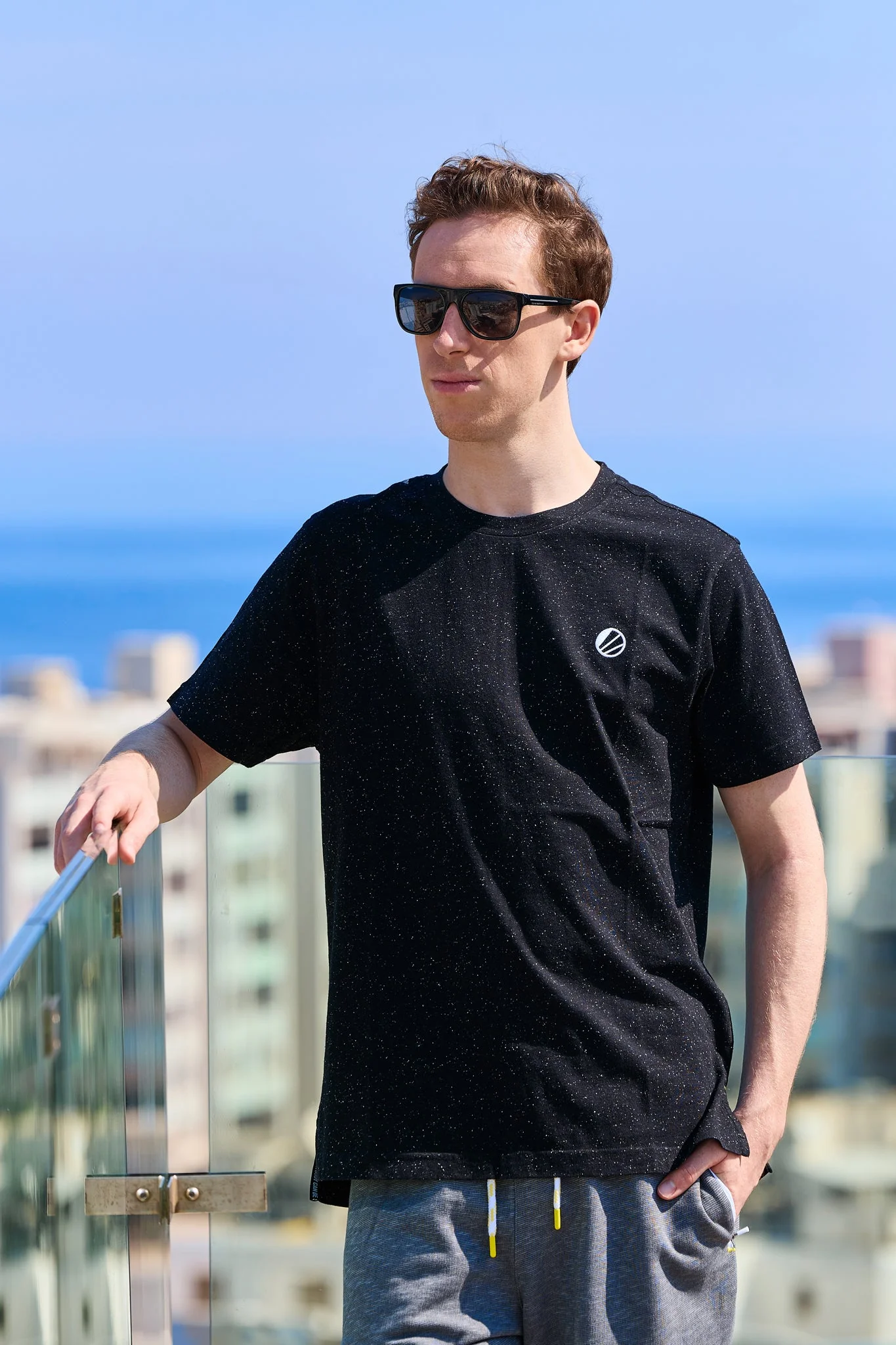ESL Essentials Confetti Short Sleeve T-shirt Black - Image 12