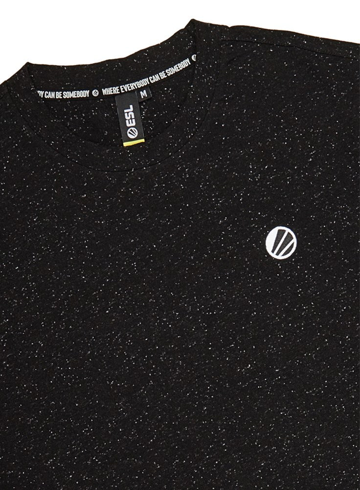 ESL Essentials Confetti Short Sleeve T-shirt Black - Image 5
