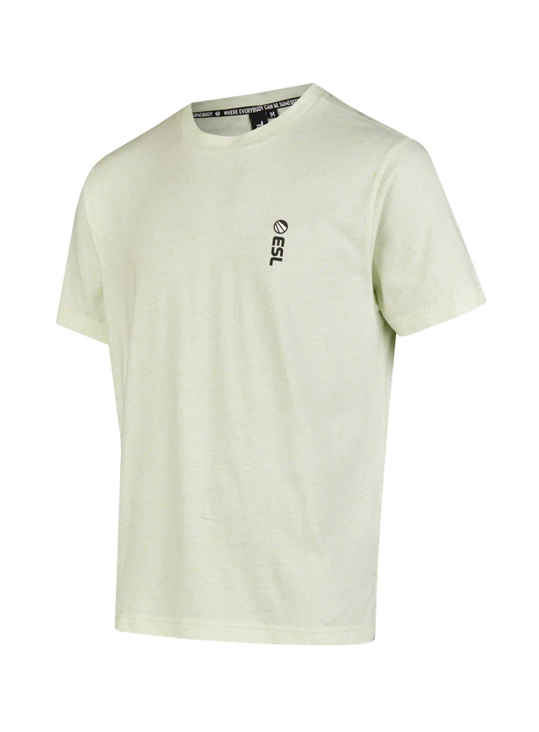 ESL Essentials Confetti Short Sleeve T-shirt Lime - Image 7