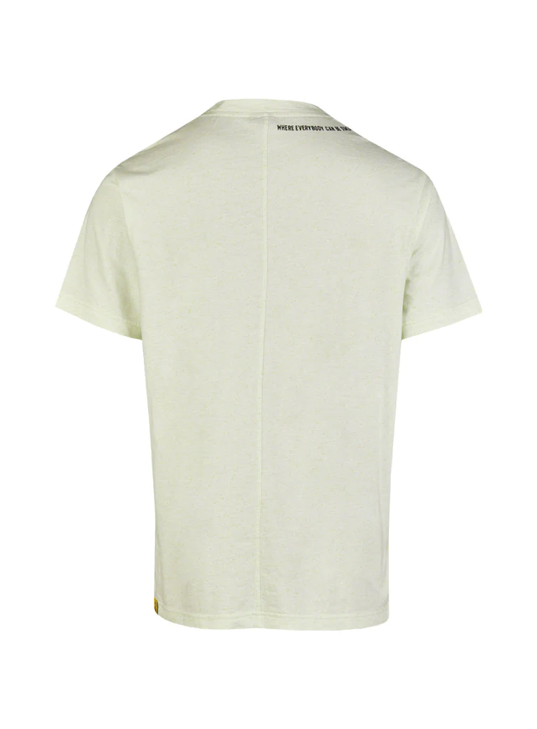 ESL Essentials Confetti Short Sleeve T-shirt Lime - Image 9