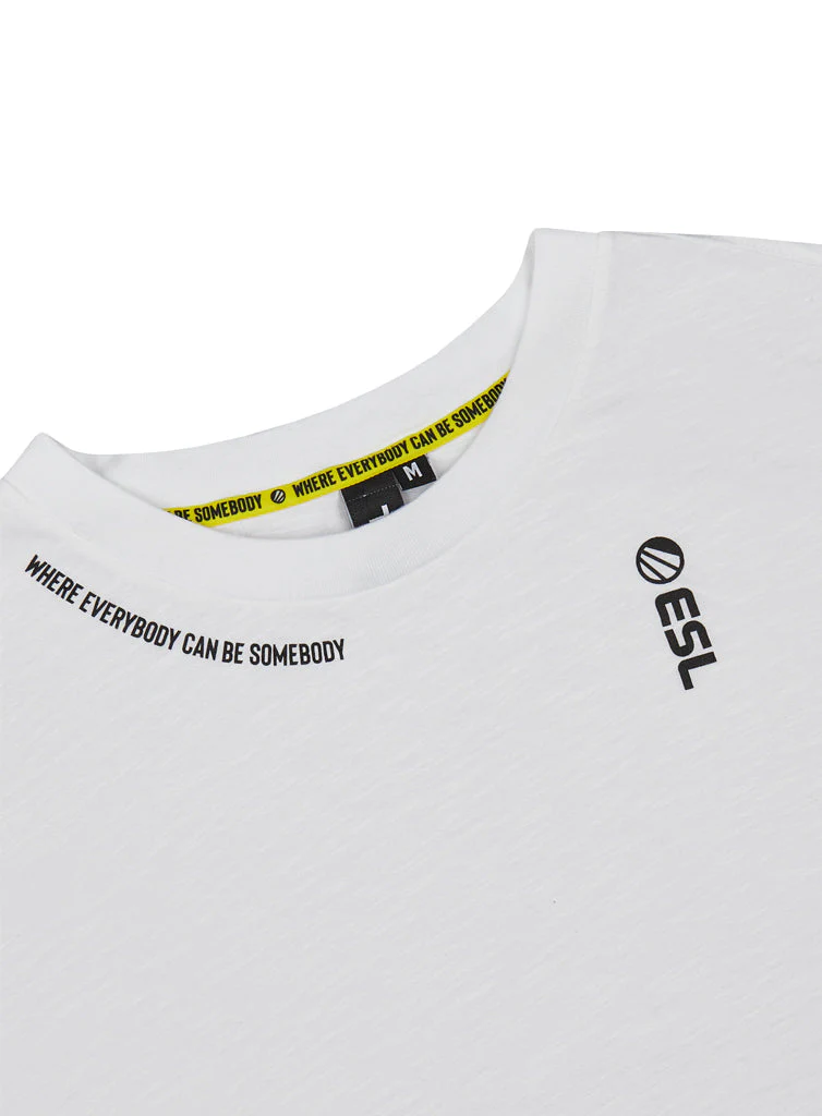 ESL Essentials Short Sleeve T-shirt White - Image 5