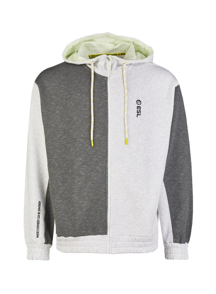 ESL Essentials Zip Hoodie Grey - Image 14