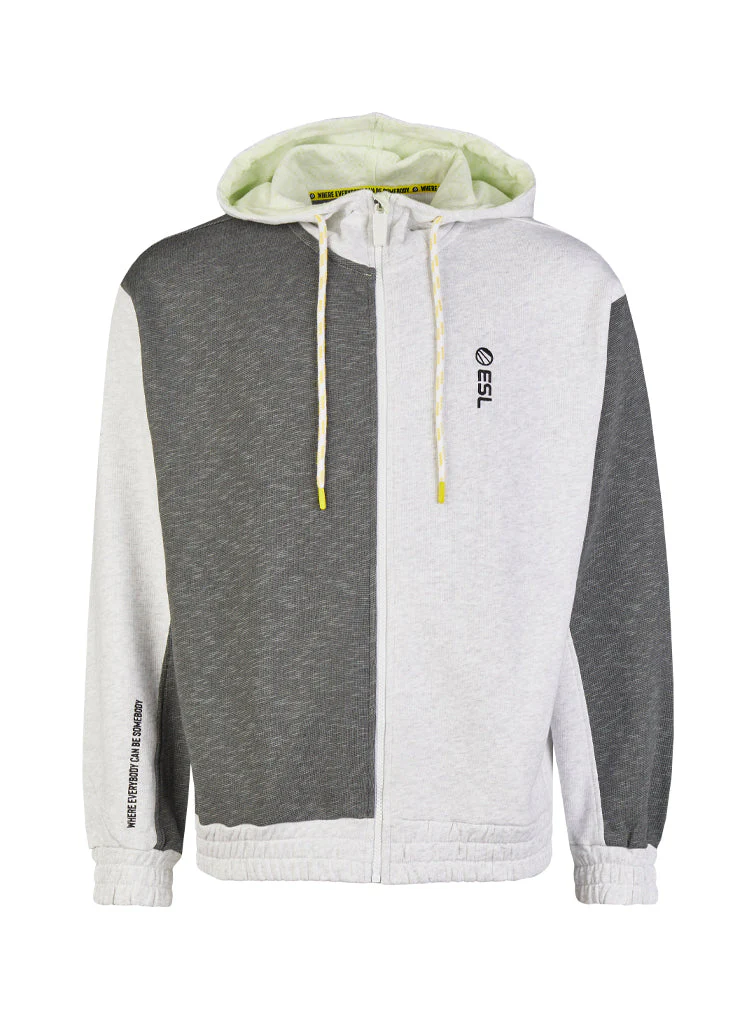ESL Essentials Zip Hoodie Grey - Image 7