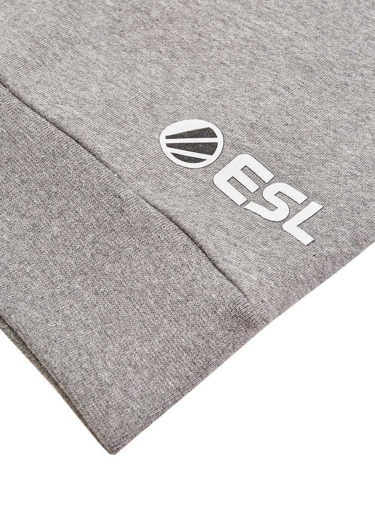 ESL Classic Pullover Hoodie Colorblock White/Grey - Image 9