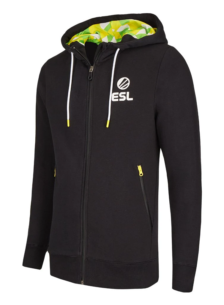 ESL Premium Zip Hoodie Black - Image 6