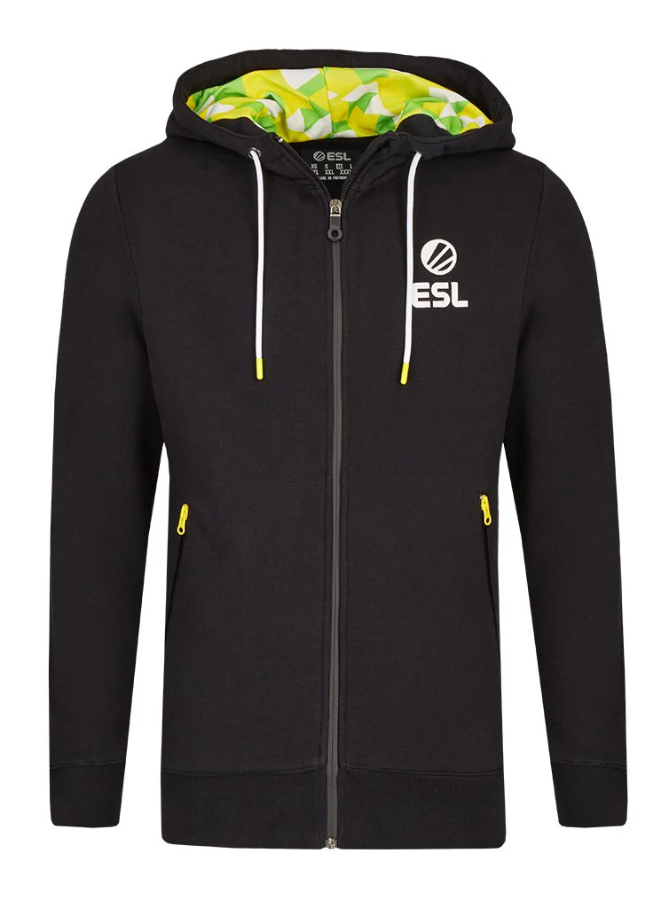 ESL Premium Zip Hoodie Black - Image 7