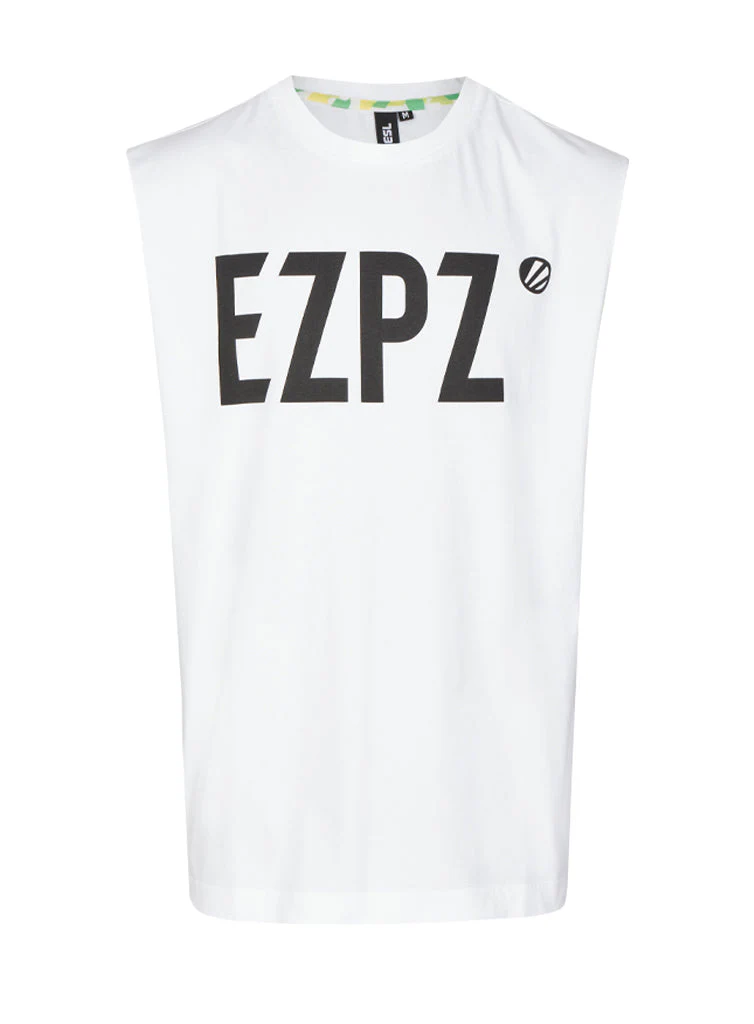 ESL TM Series EZPZ Tank Top White