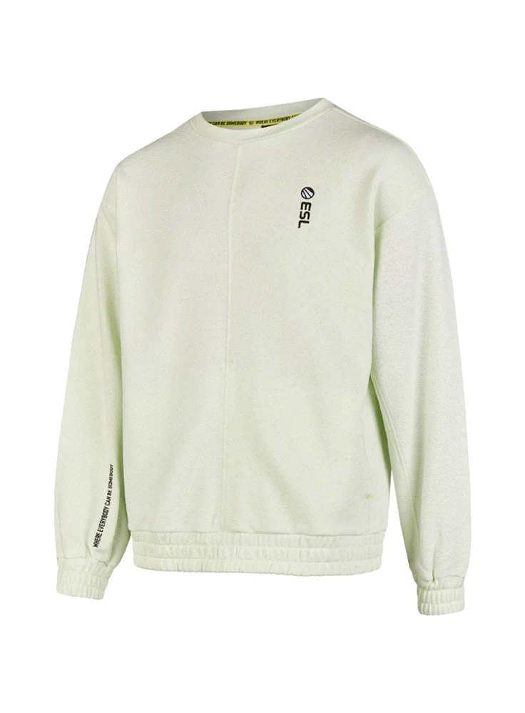 ESL Essentials Confetti Sweatshirt Lime - Image 3