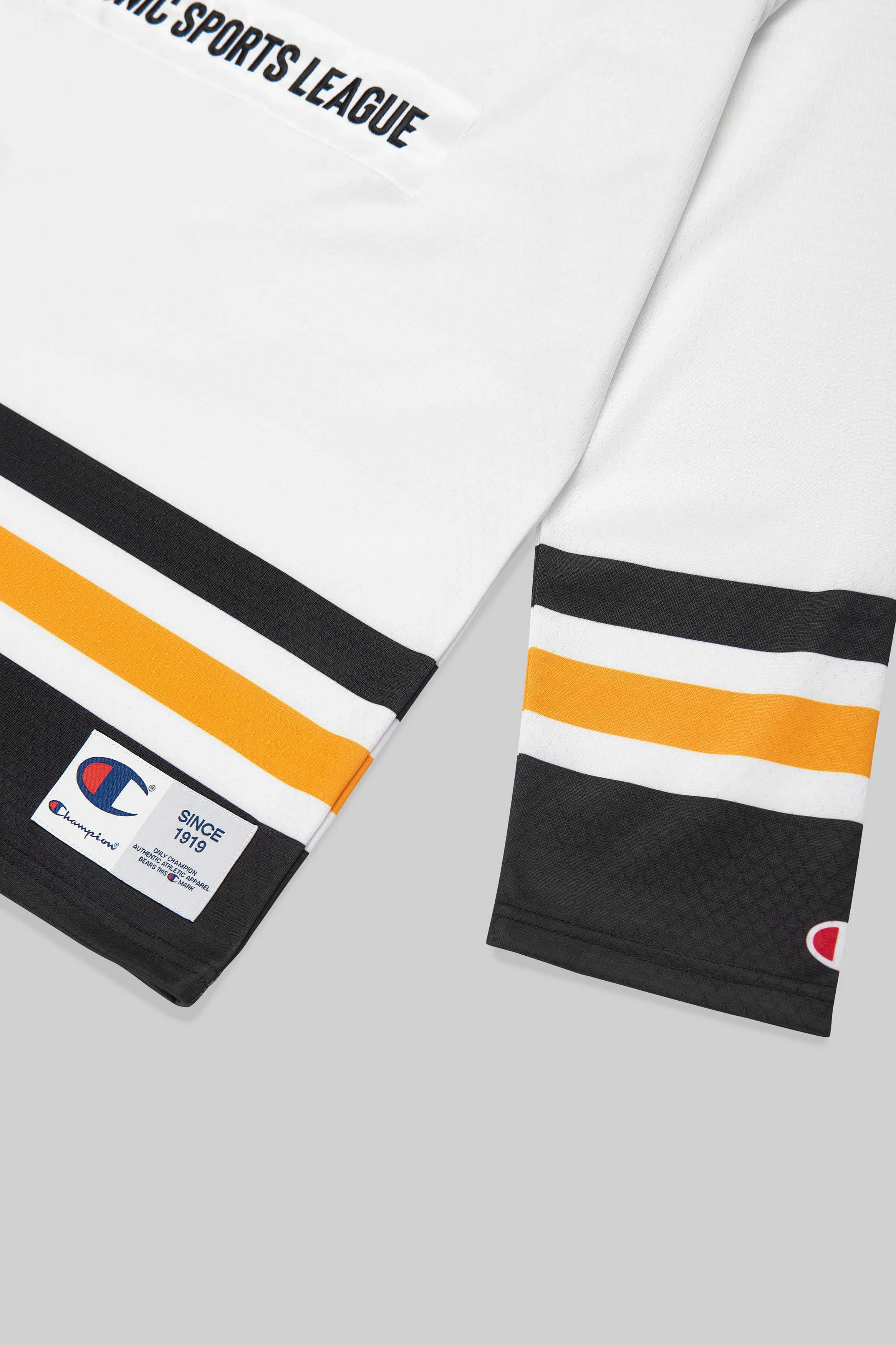ESL x Champion Patch Hockey Jersey White - Image 6