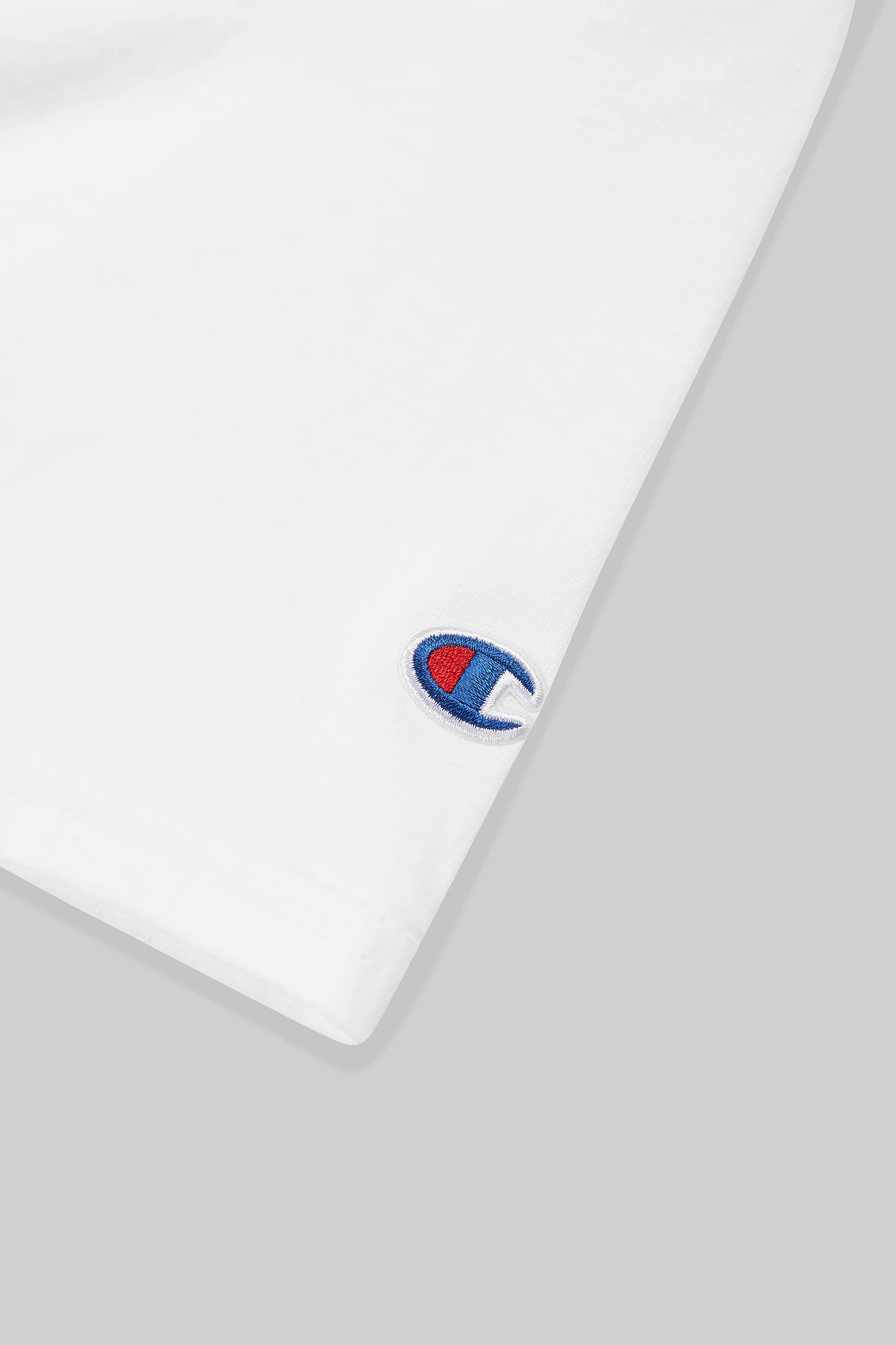 ESL x Champion Patch Short Sleeve T-Shirt White - Image 7