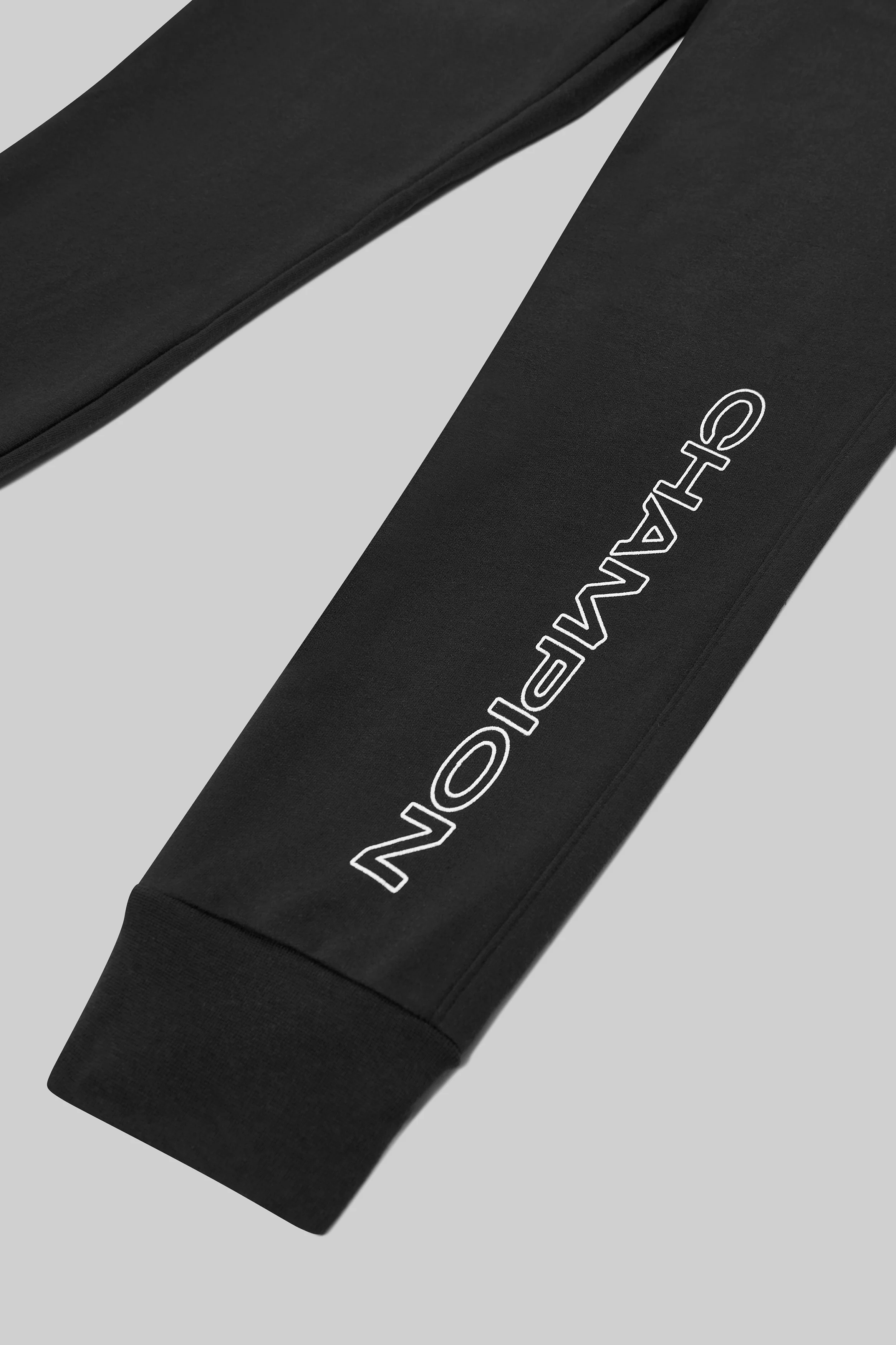 ESL x Champion Patch Sweatpants Black - Image 5