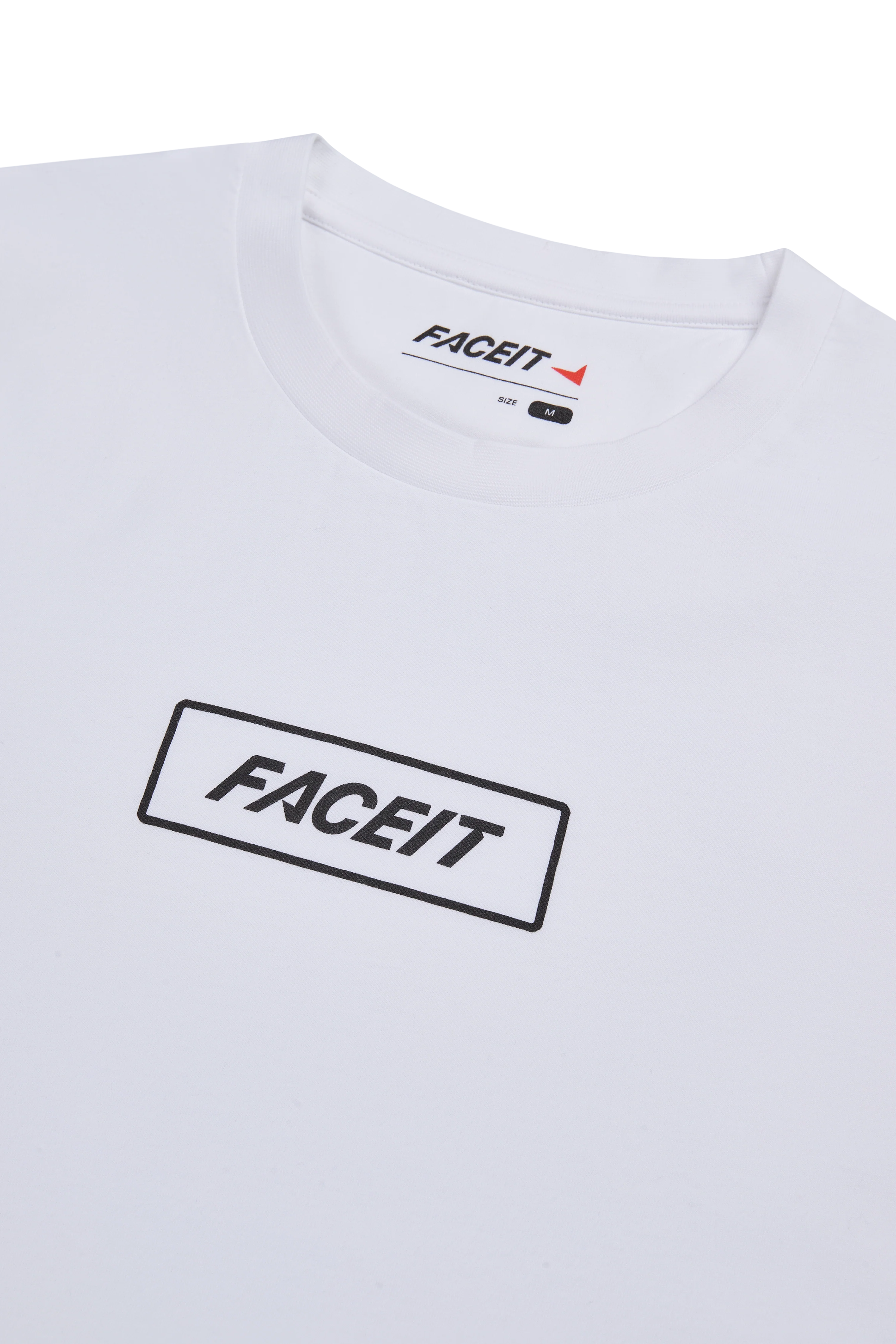 FACEIT Logo Short Sleeve T-Shirt White - Image 3