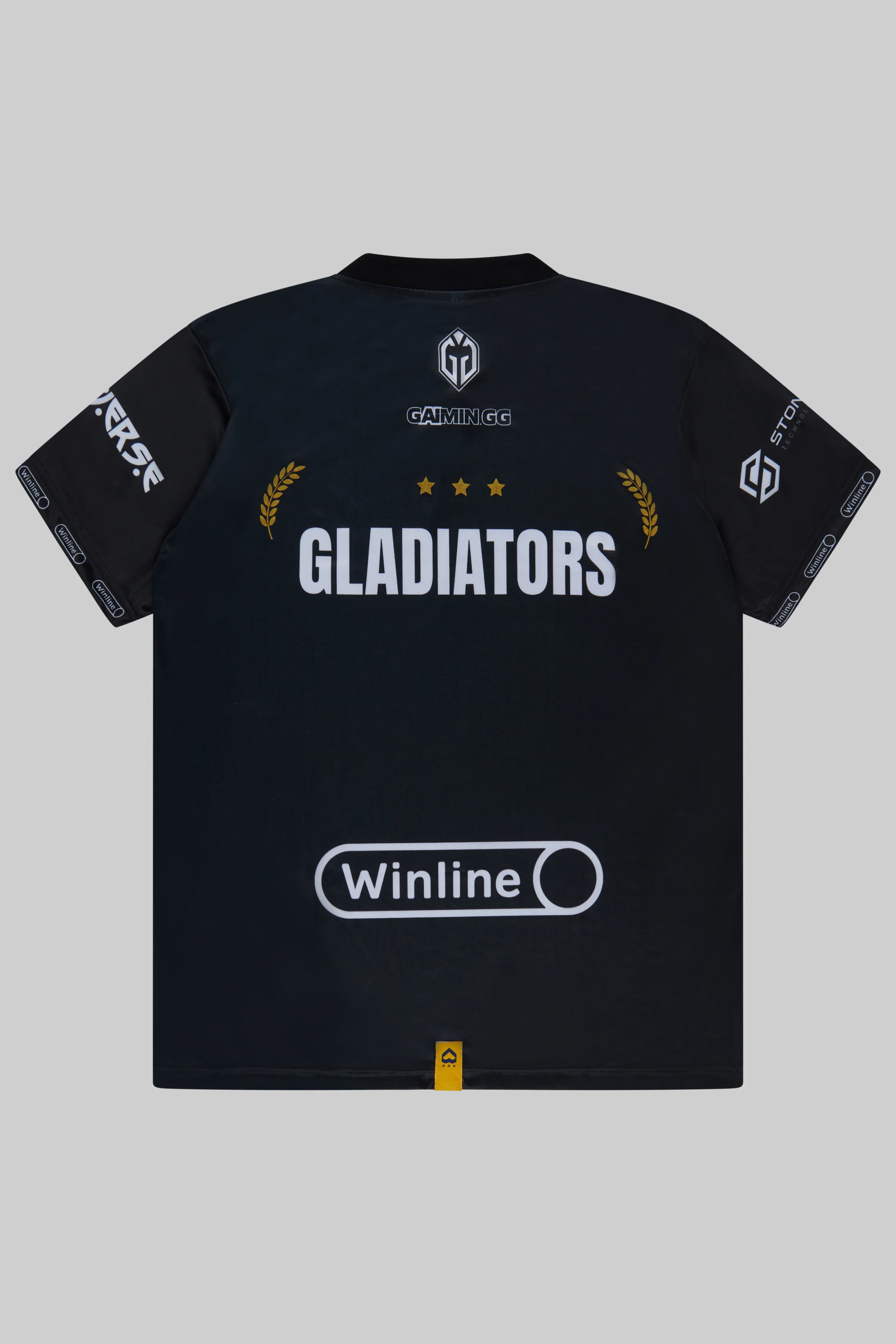 Gaimin Gladiators 2023 Pro Jersey Black - Image 2