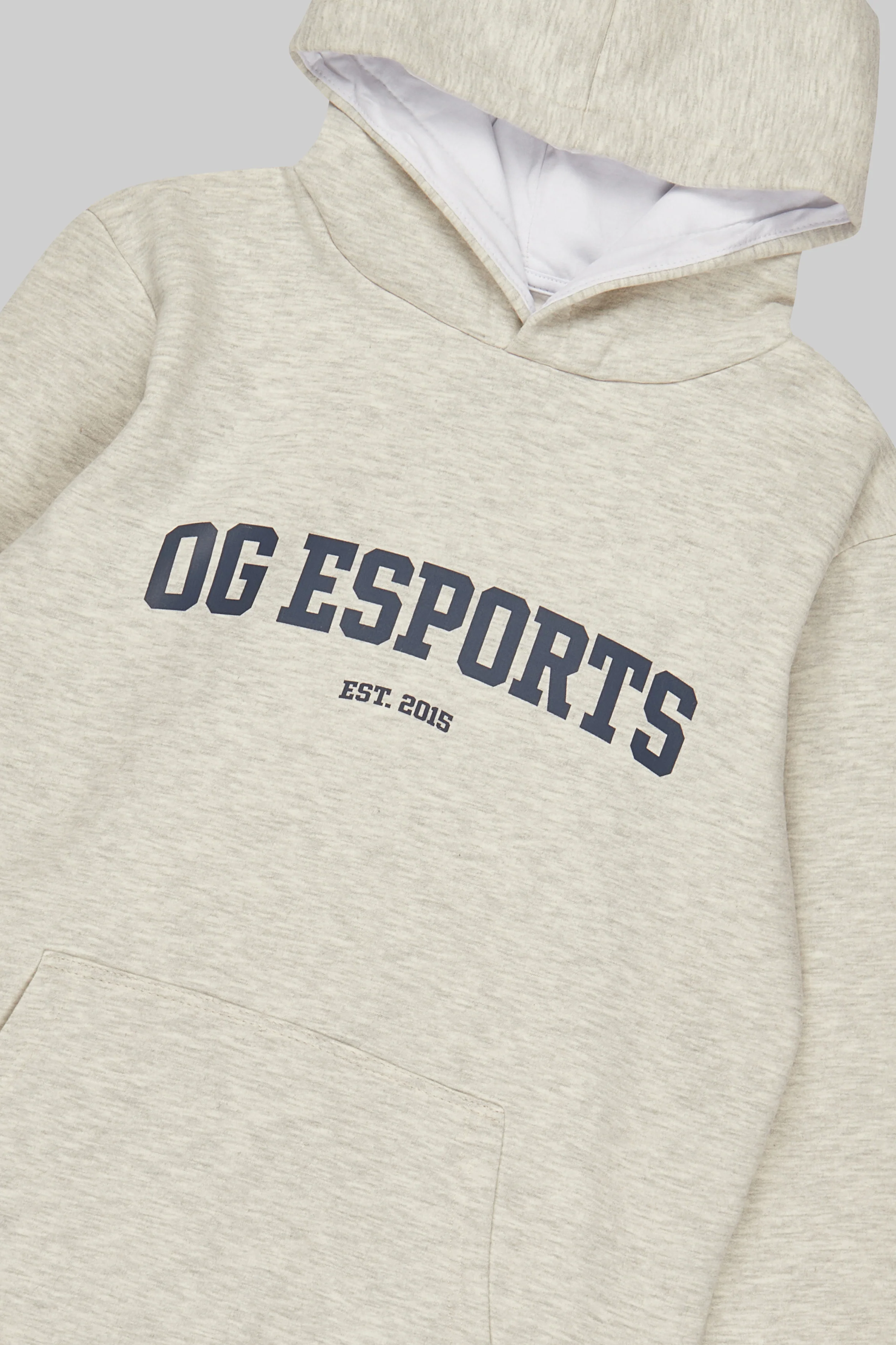 OG Essentials Pullover Hoodie Grey - Image 3