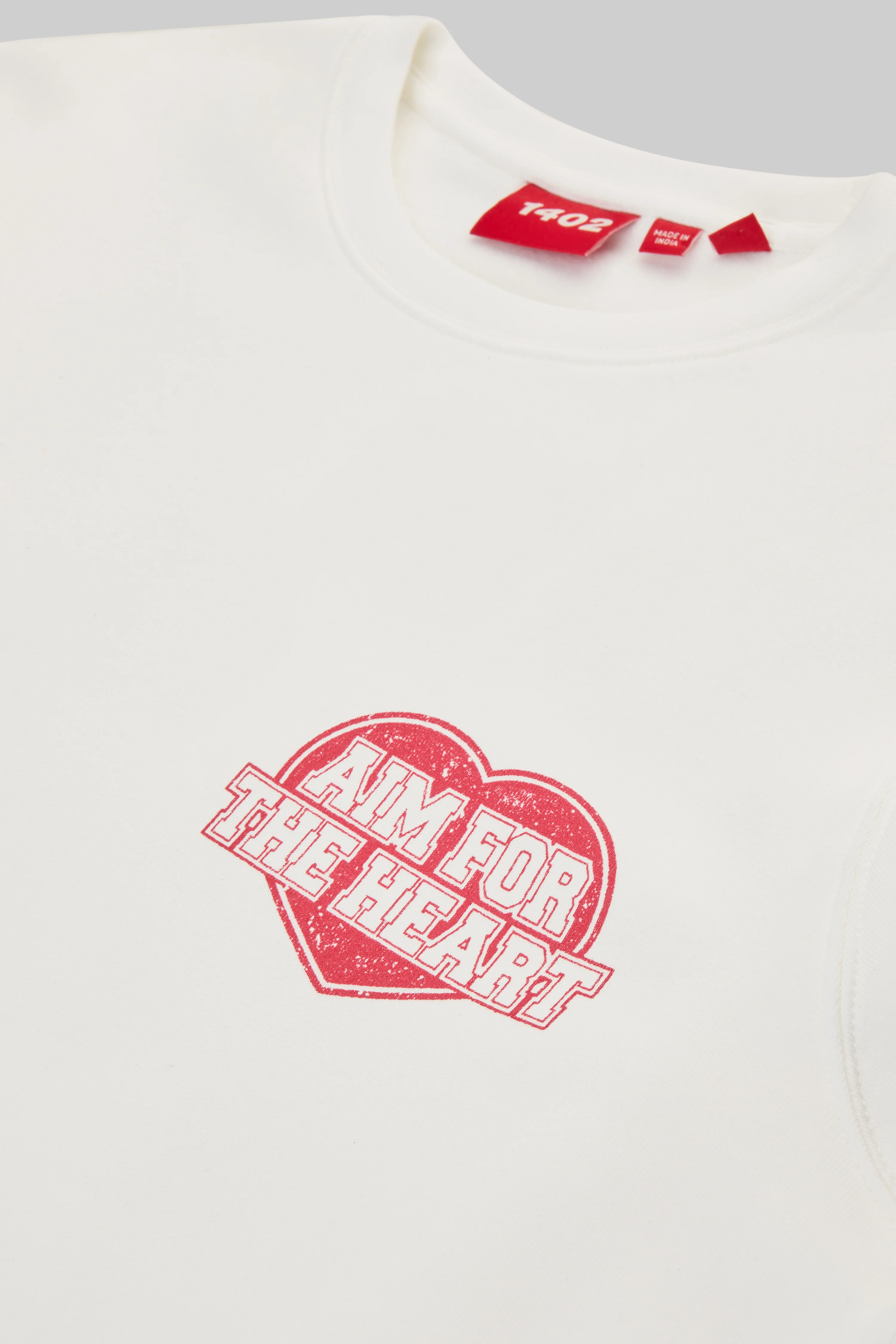 Valentines Sweatshirt White - Image 3
